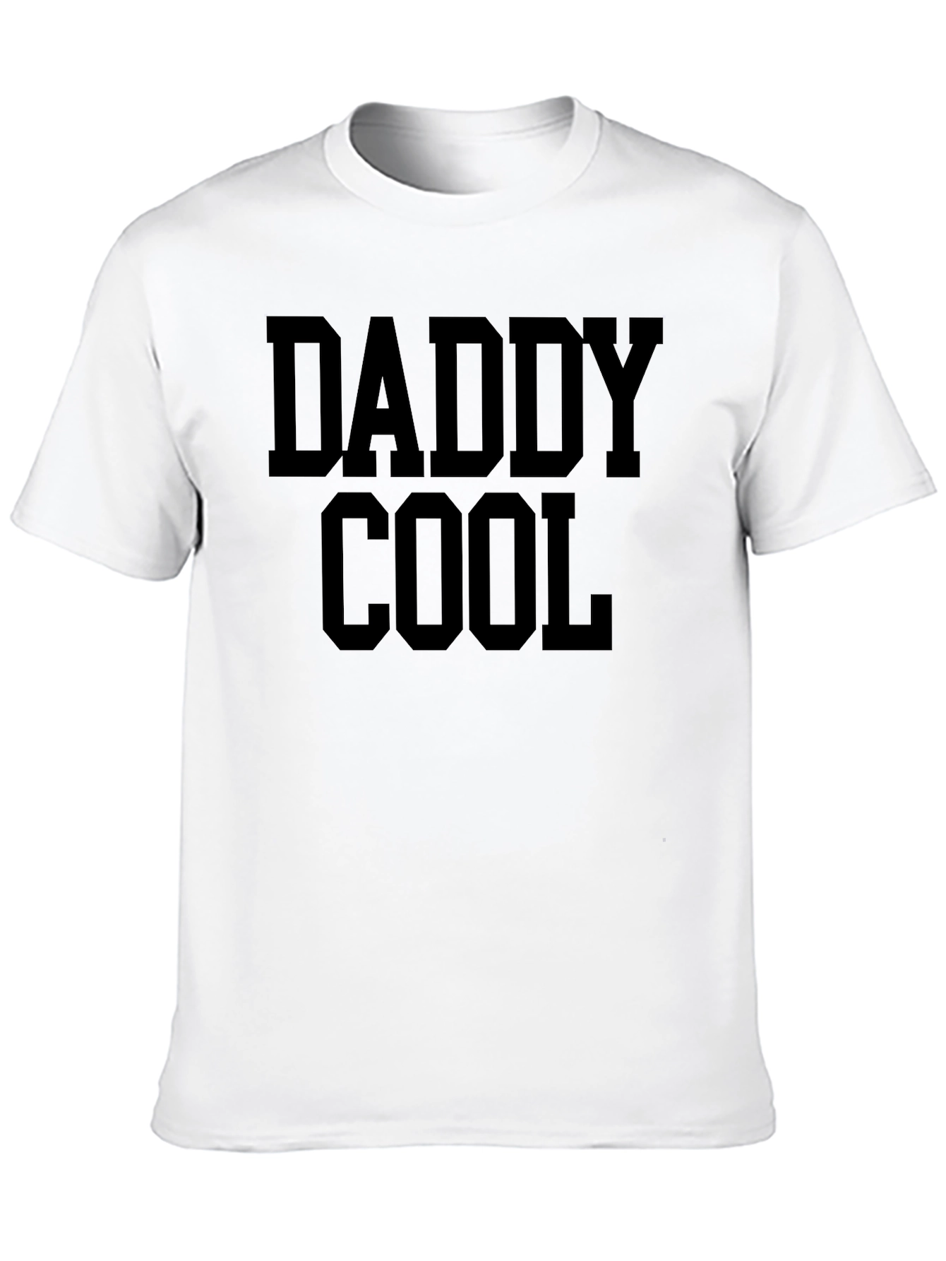 Daddy Cool Black Graphic Tee - Fathers Day Gift