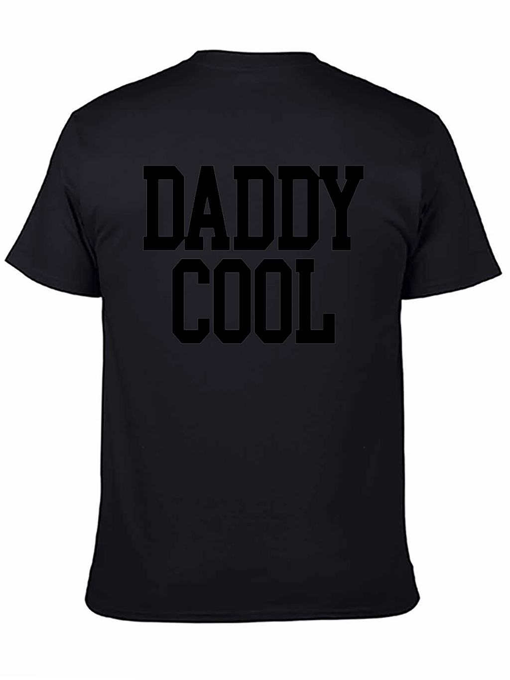 Daddy Cool Black Graphic Tee - Fathers Day Gift