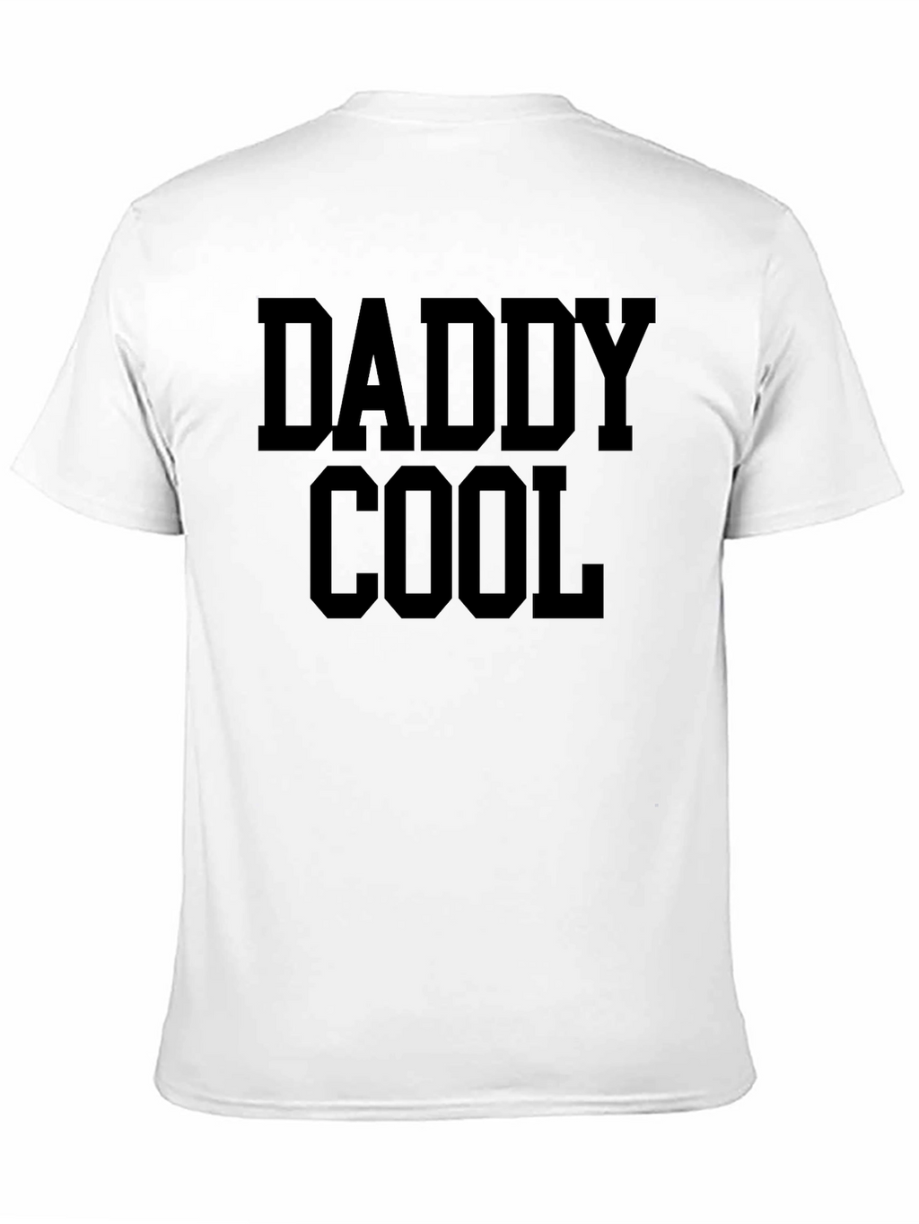 Daddy Cool Black Graphic Tee - Fathers Day Gift