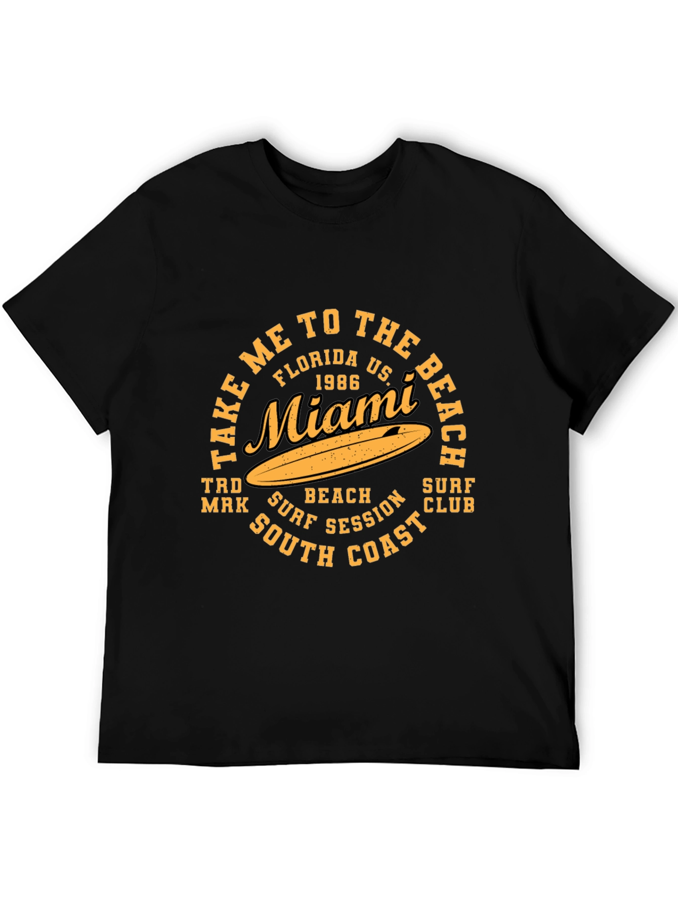 Miami Surf T-Shirt - Beach & South Coast Design