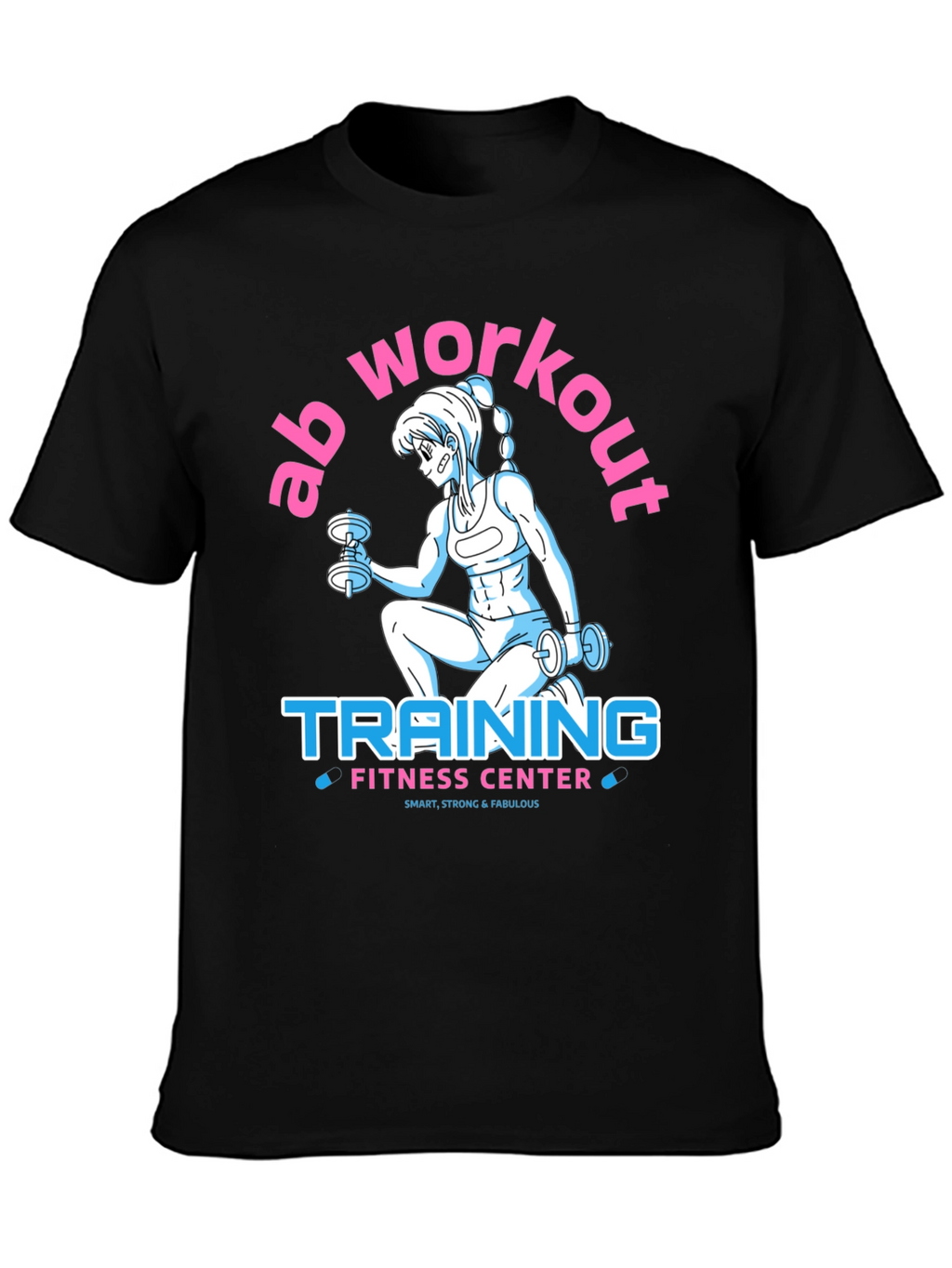 Ab Workout Training Fitness Center T-Shirt