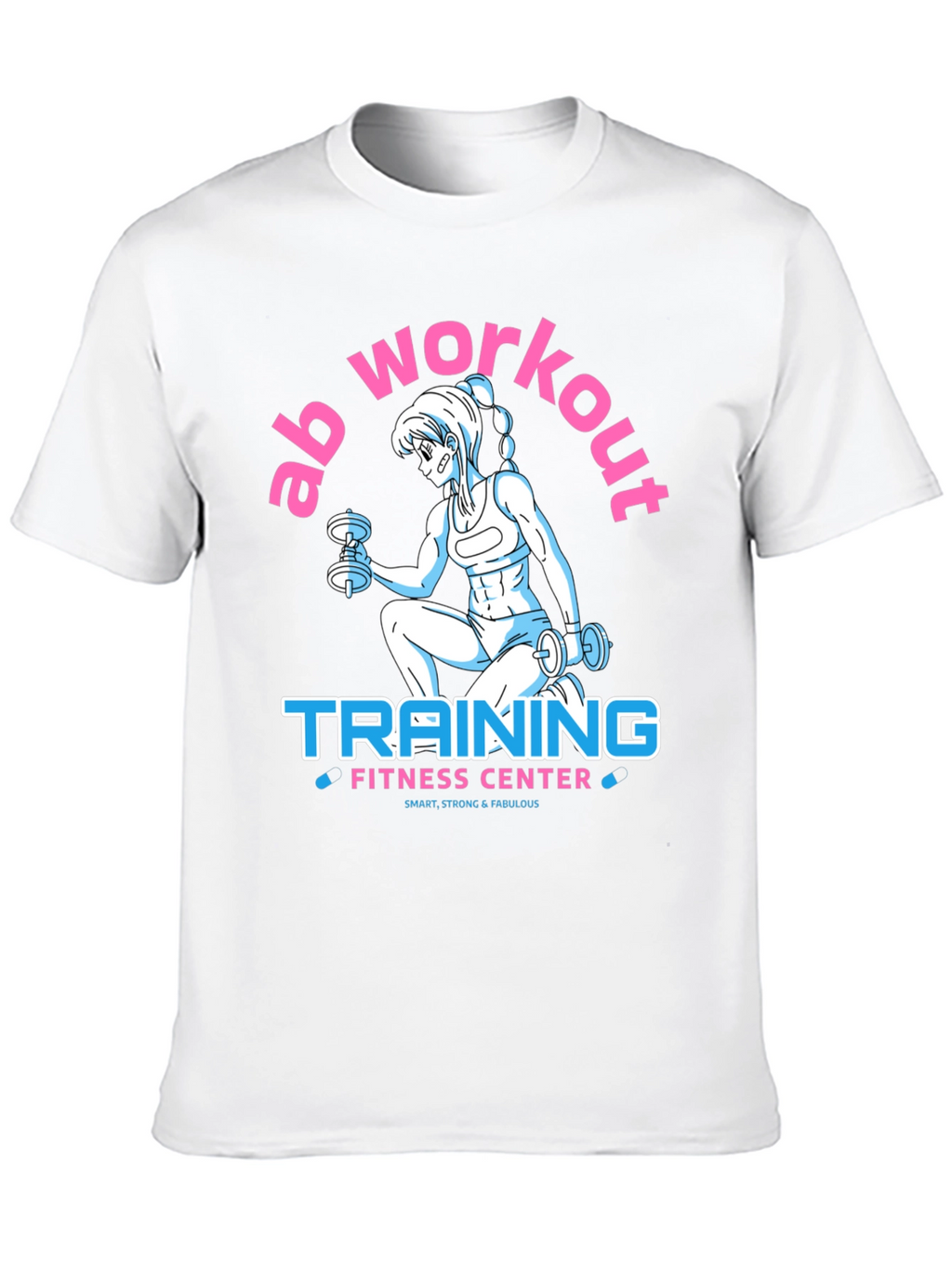 Ab Workout Training Fitness Center T-Shirt