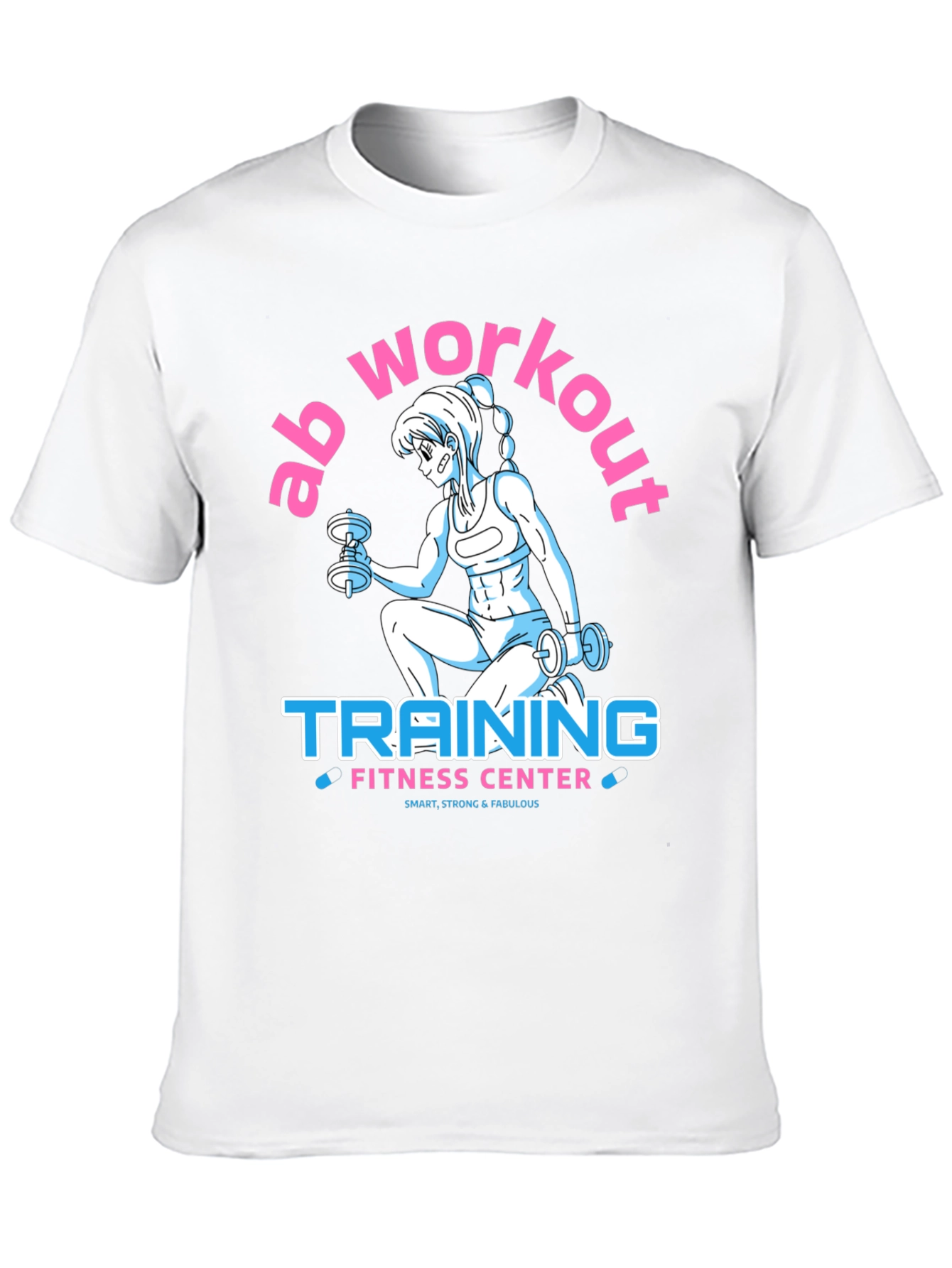 Ab Workout Training Fitness Center T-Shirt