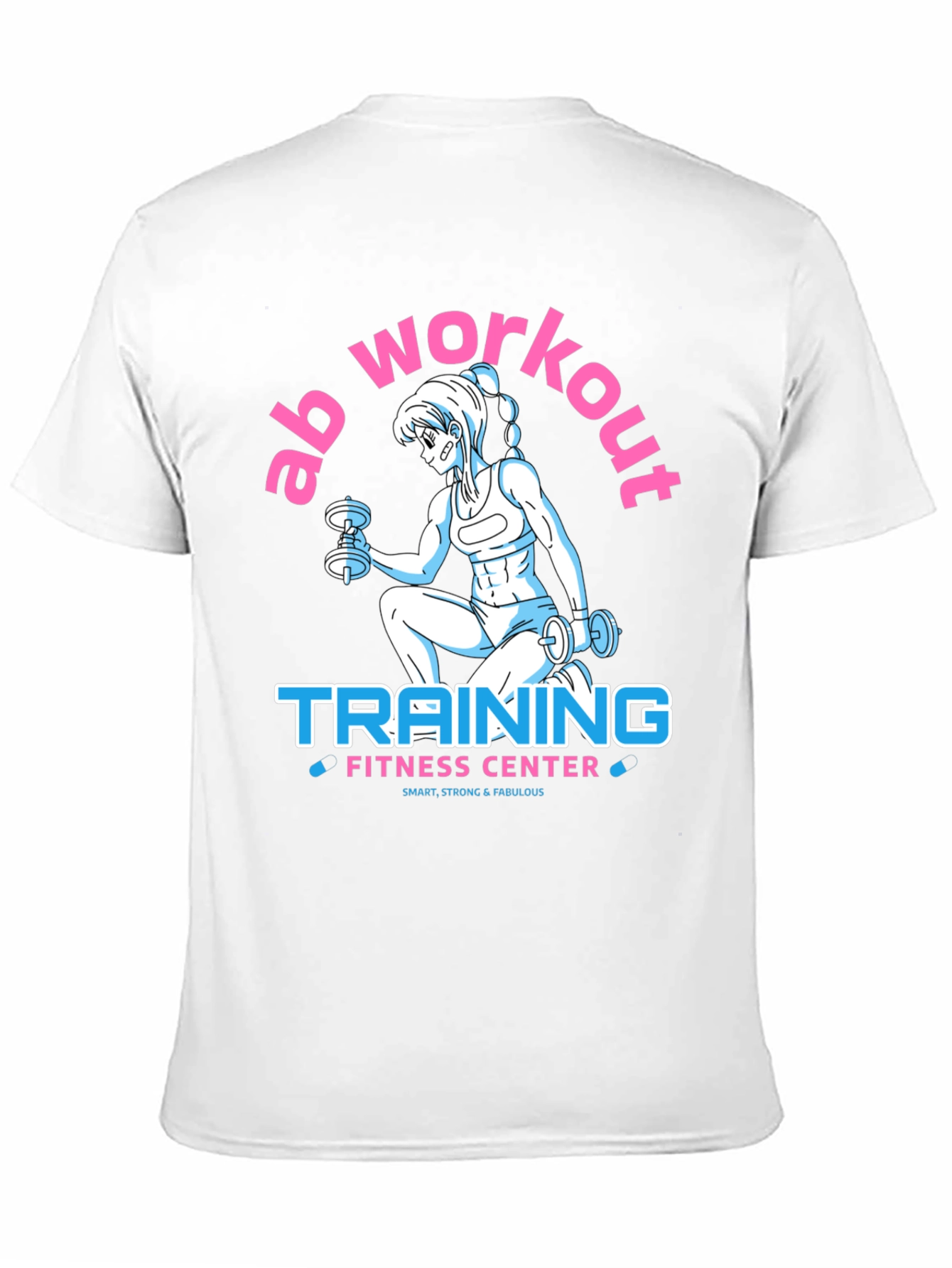 Ab Workout Training Fitness Center T-Shirt