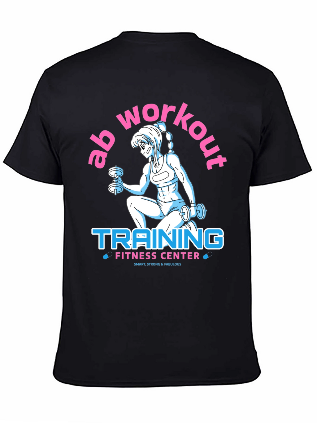 Ab Workout Training Fitness Center T-Shirt