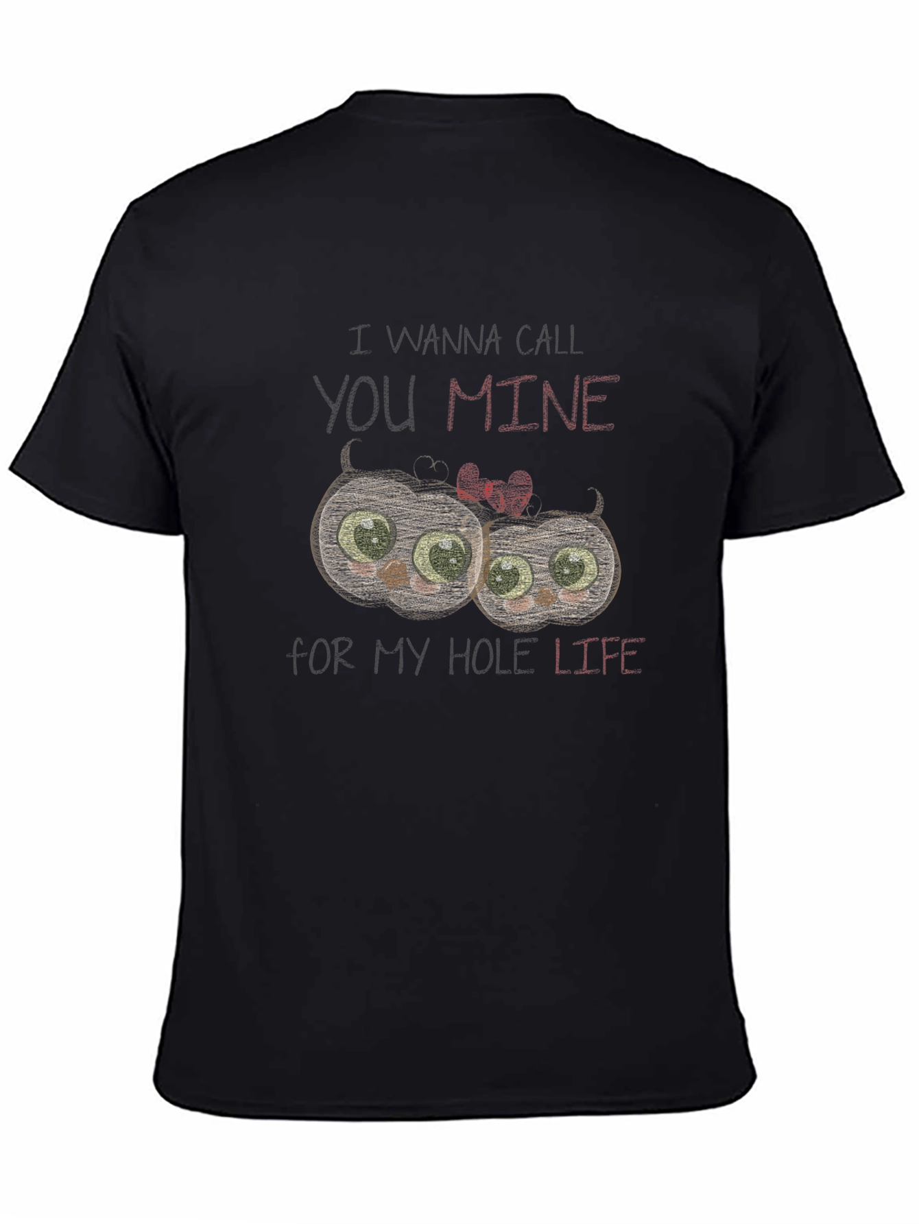 I Wanna Call You Mine Owl Graphic T-Shirt