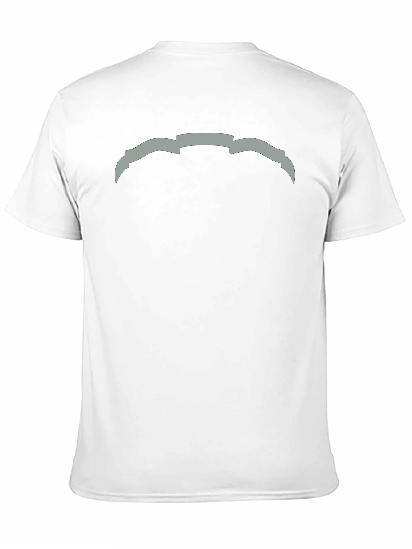Modern Graphic Tee - Abstract Design Black Cotton Casual