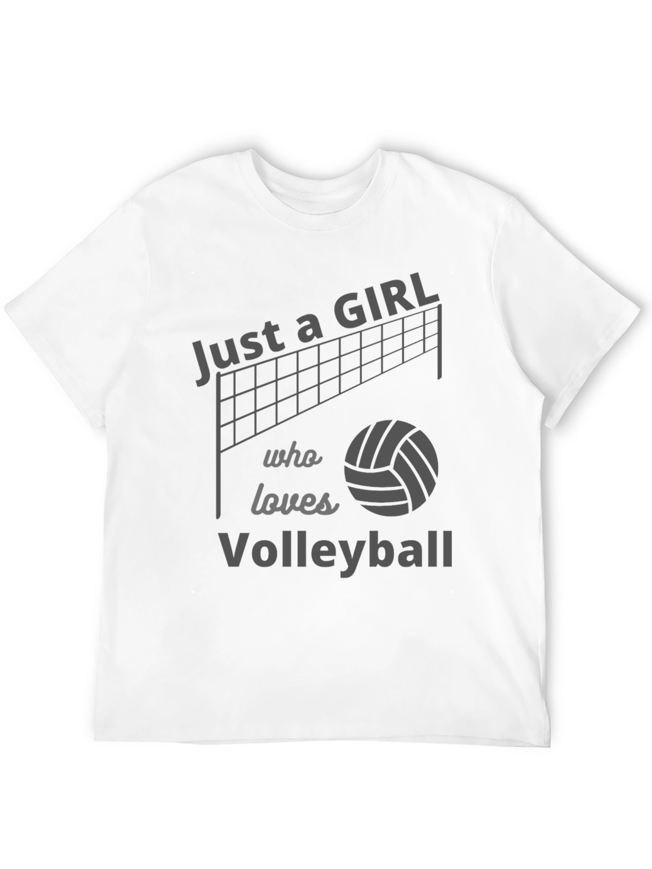 Volleyball Girl Graphic Tee - Sporty & Stylish!