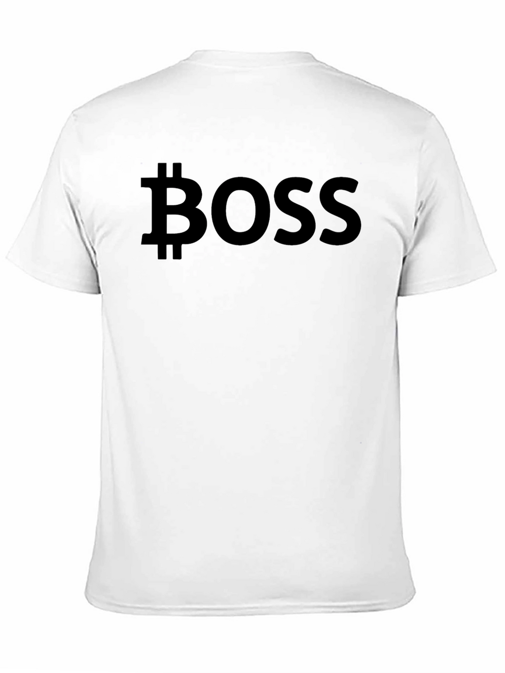 Bitcoin Boss Black T-Shirt - Crypto Currency Fashion