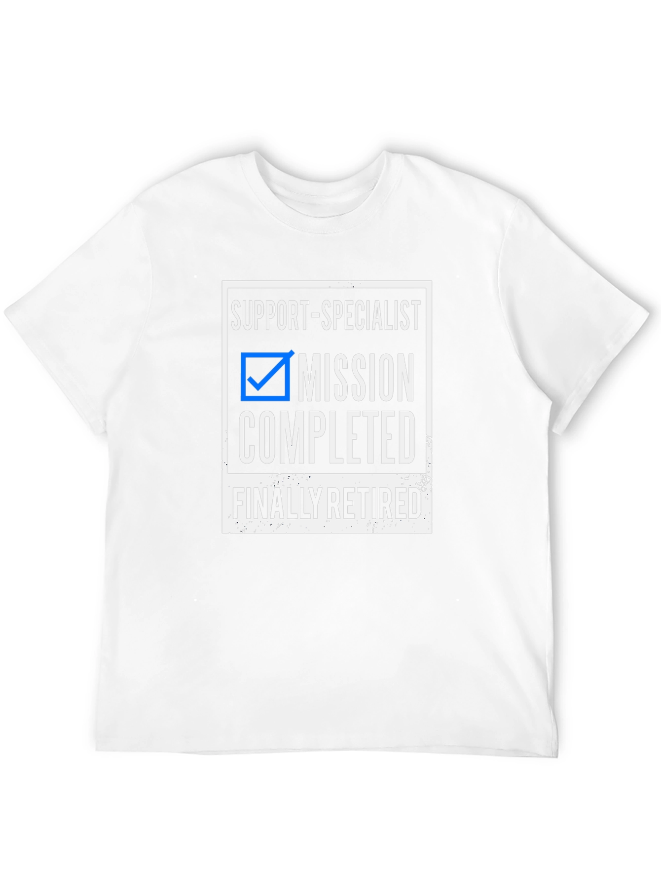 Support Specialist Mission Completed Retired T-Shirt