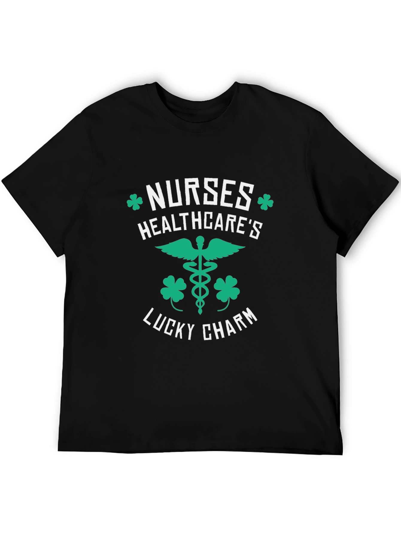 Nurses Lucky Charm T-Shirt - St. Patricks Day Healthcare Tee