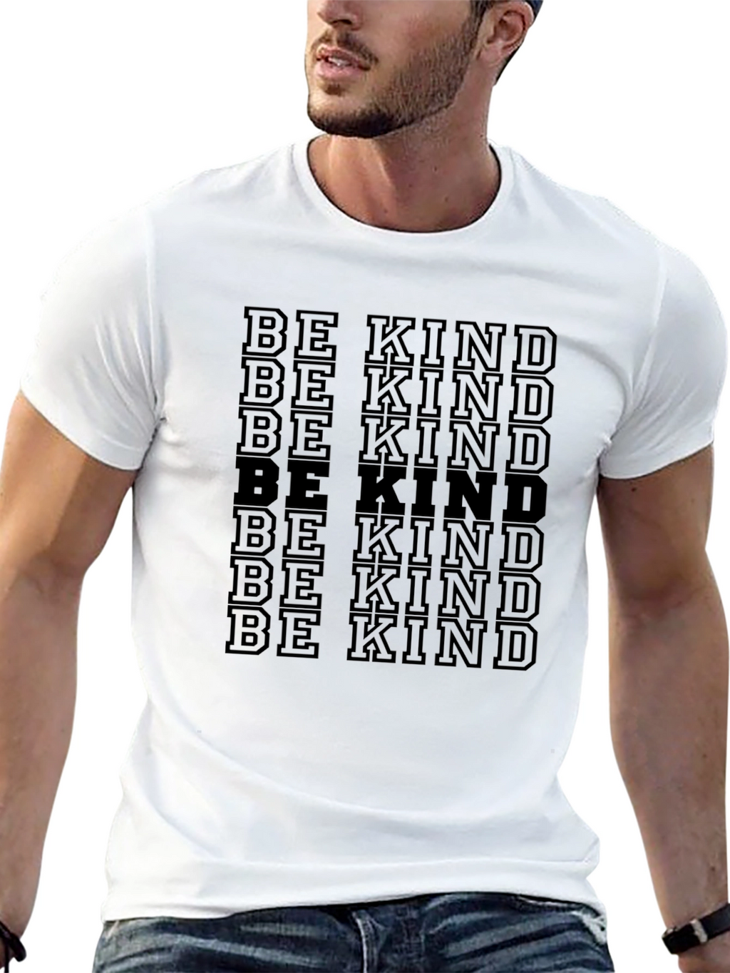 Be Kind T-Shirt - Black Graphic Tee