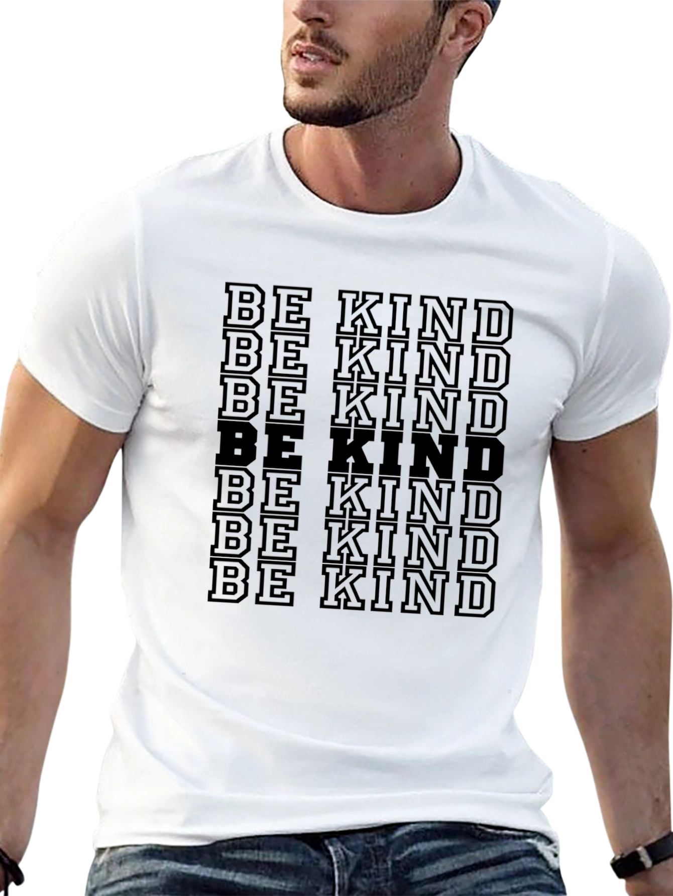 Be Kind T-Shirt - Black Graphic Tee