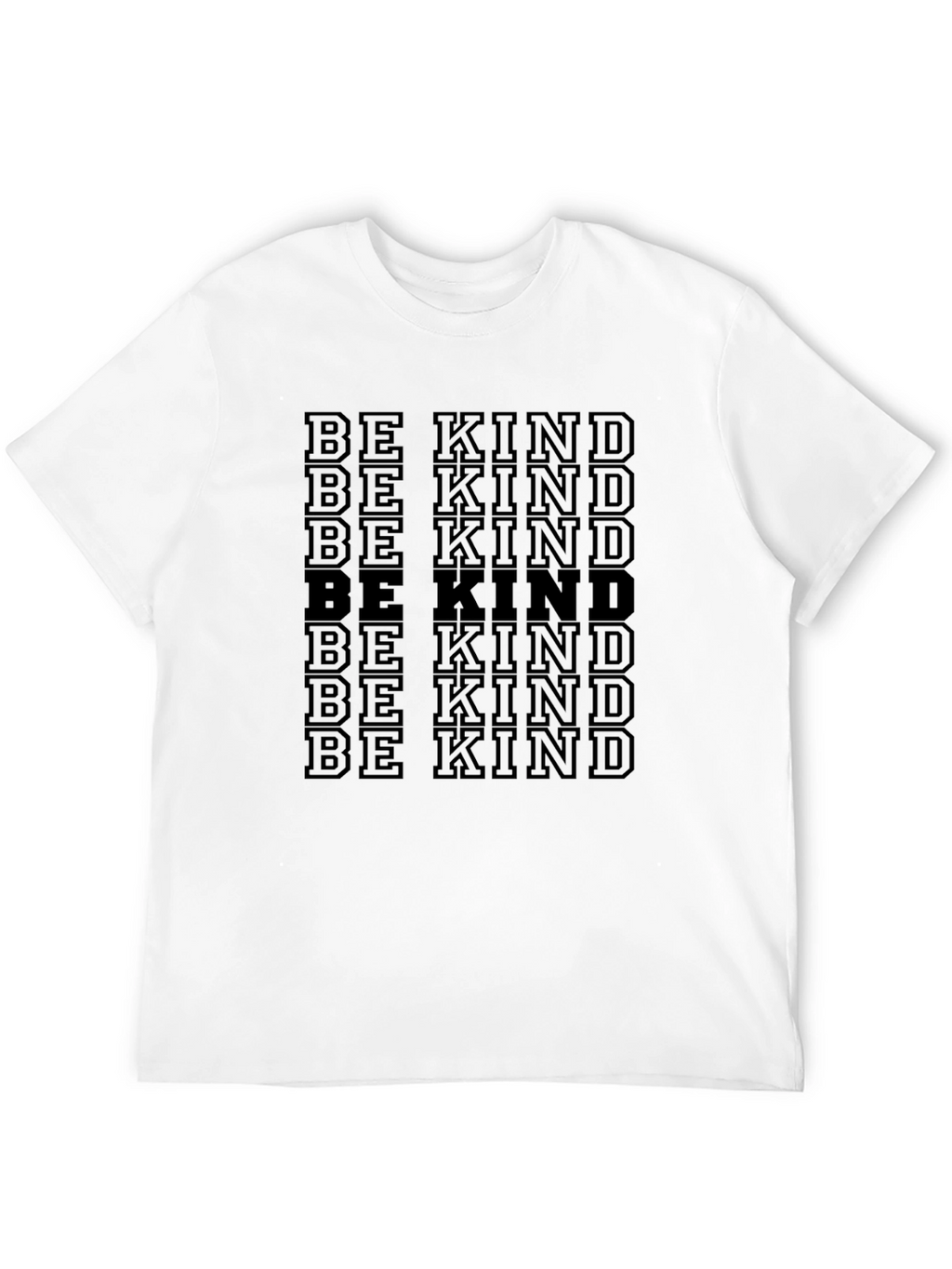 Be Kind T-Shirt - Black Graphic Tee