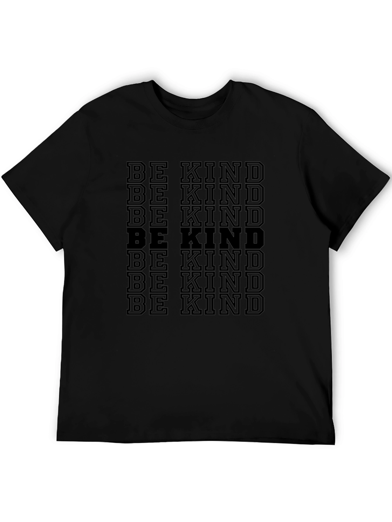 Be Kind T-Shirt - Black Graphic Tee