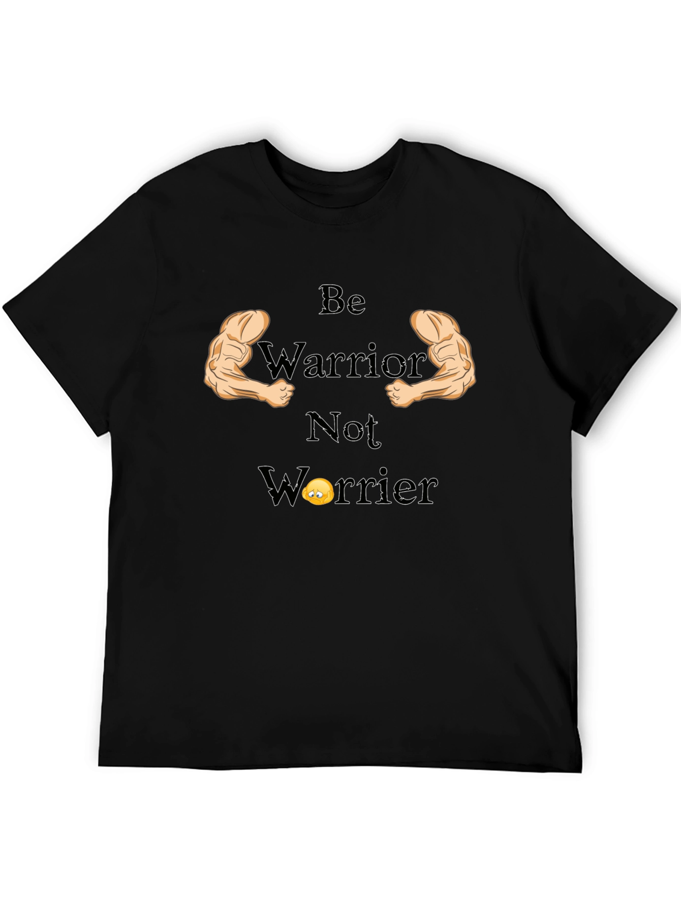 Be Warrior Not Worrier Graphic T-Shirt