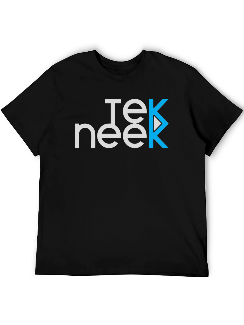 Teeneek Black Graphic T-Shirt