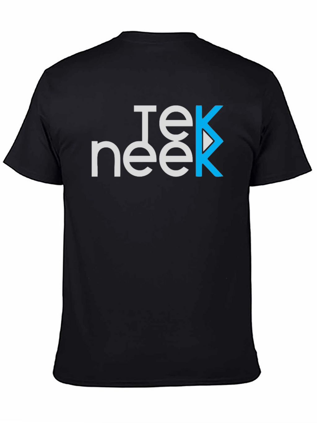 Teeneek Black Graphic T-Shirt
