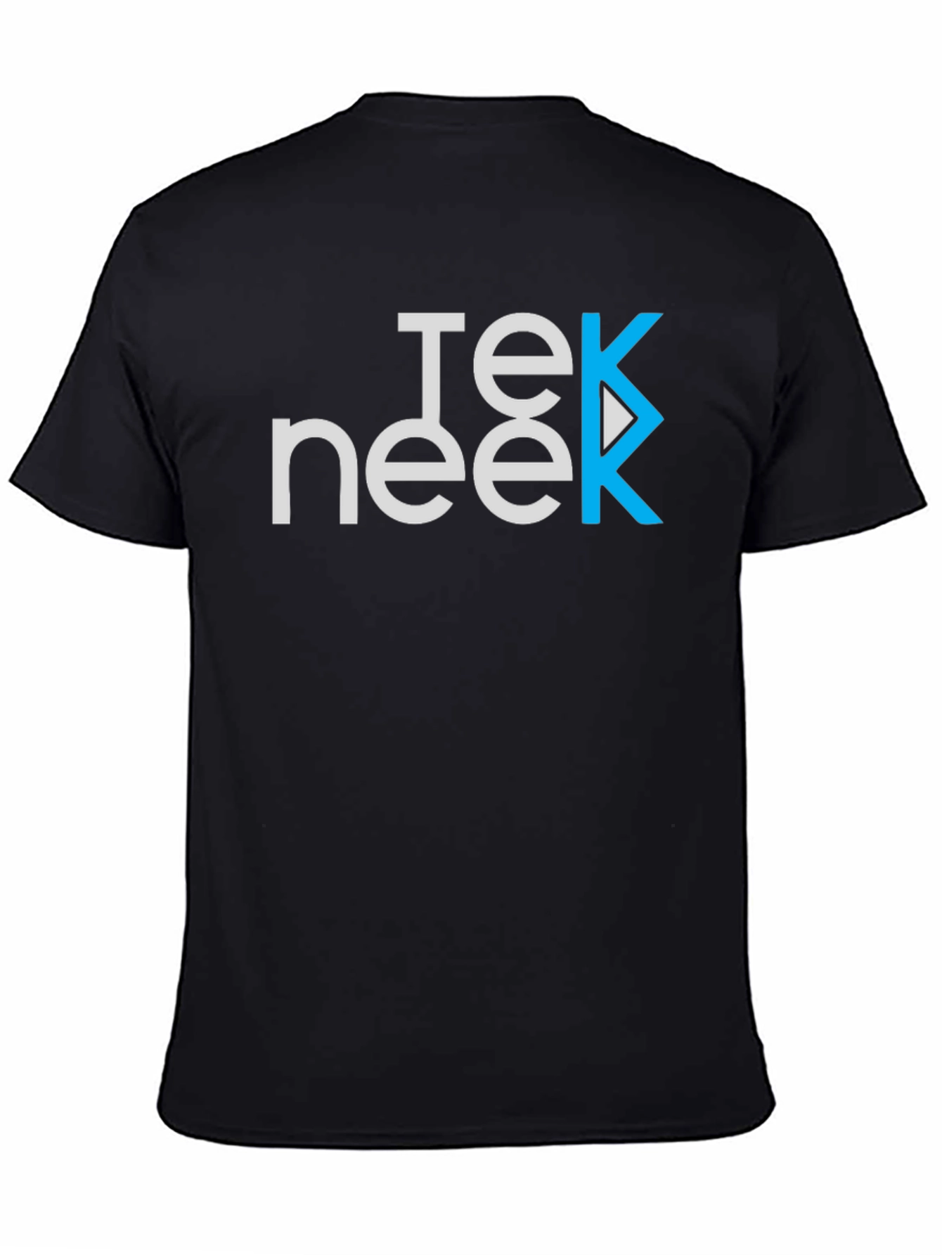 Teeneek Black Graphic T-Shirt