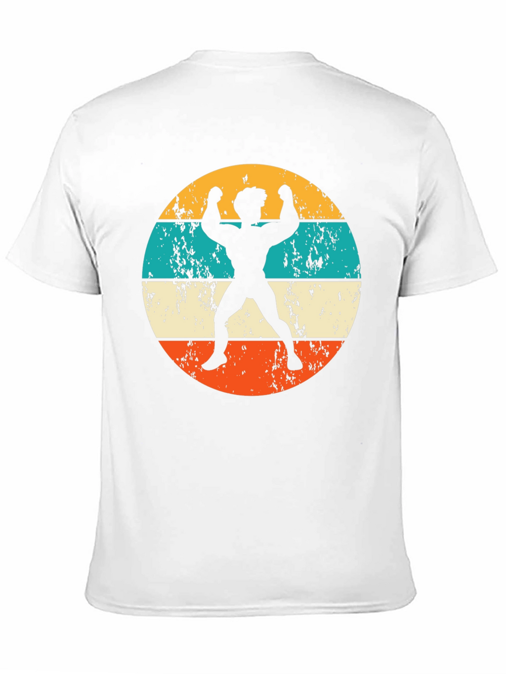 Retro Bodybuilder Graphic T-Shirt