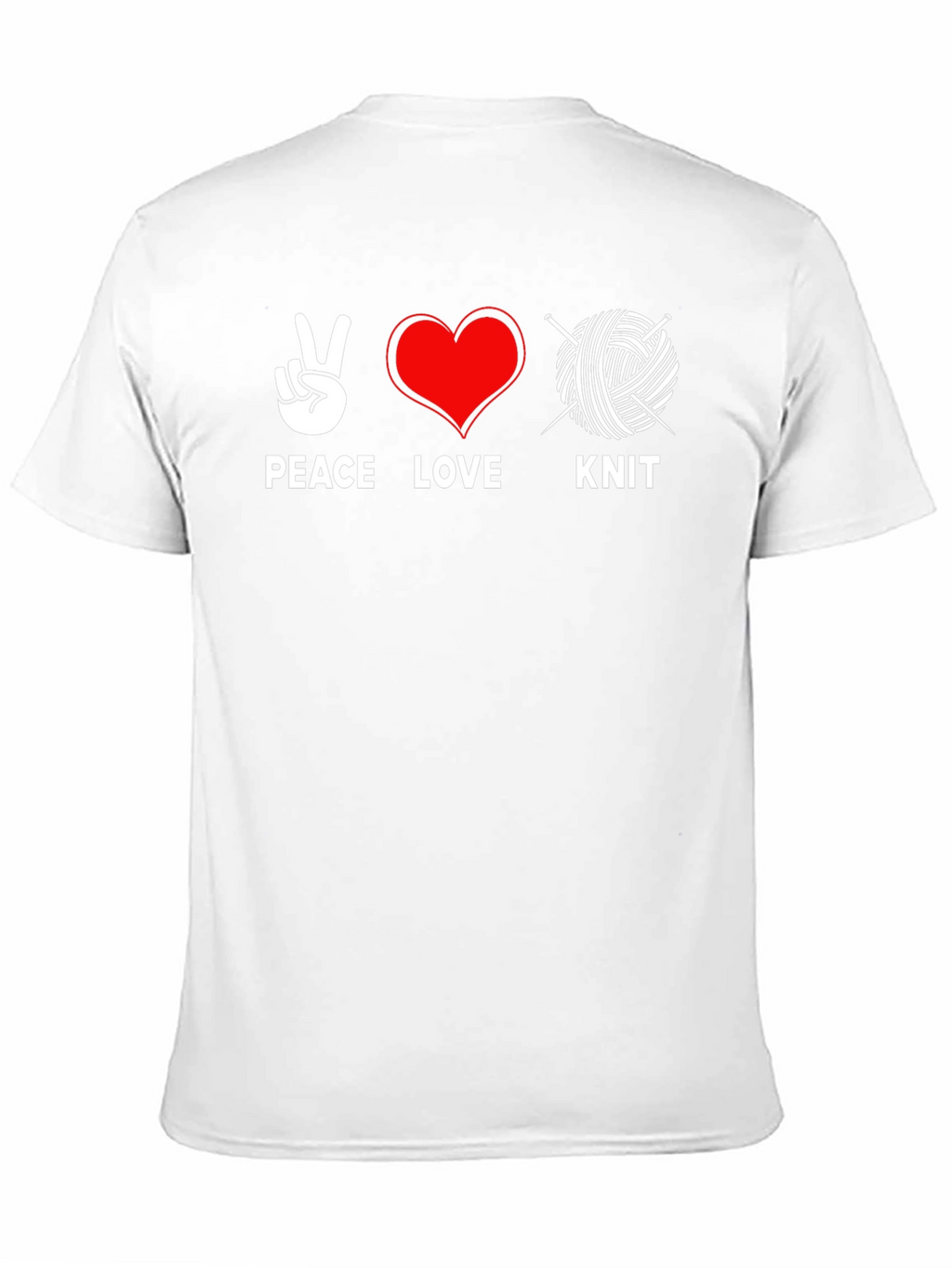 Peace Love Knit T-Shirt