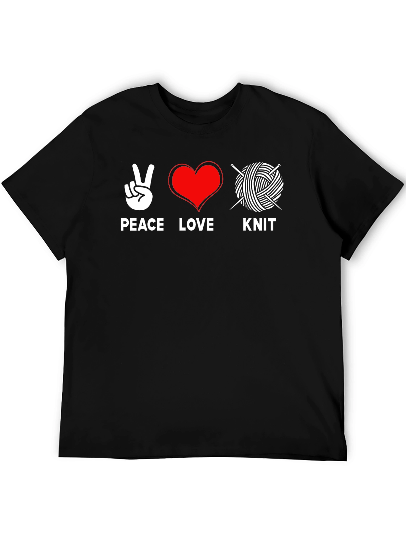 Peace Love Knit T-Shirt