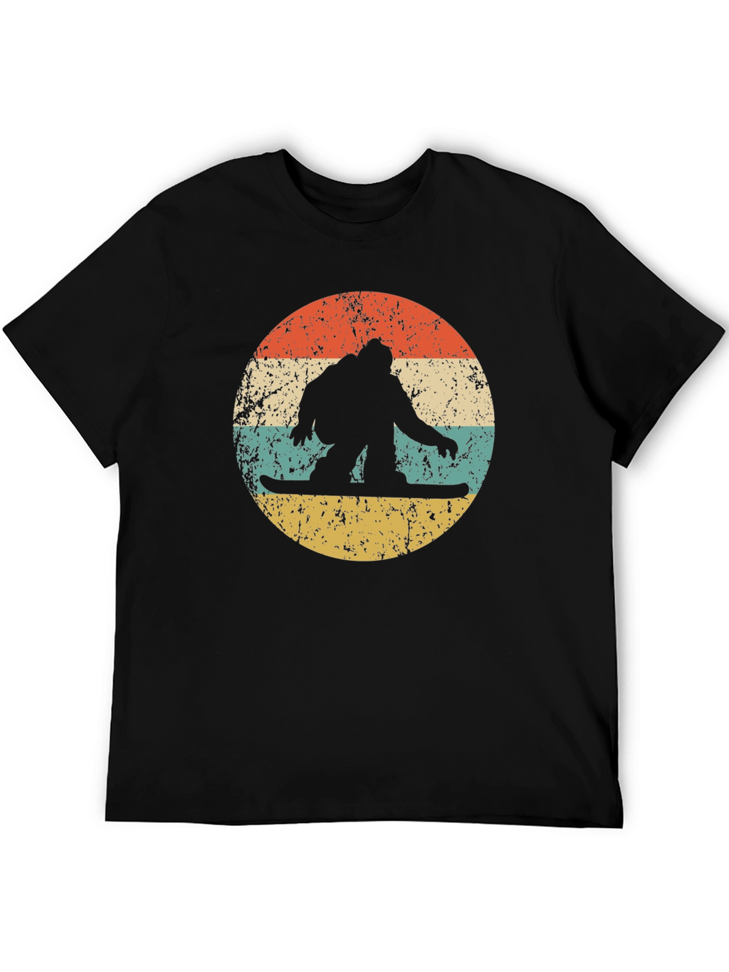 Retro Snowboarder Graphic T-Shirt