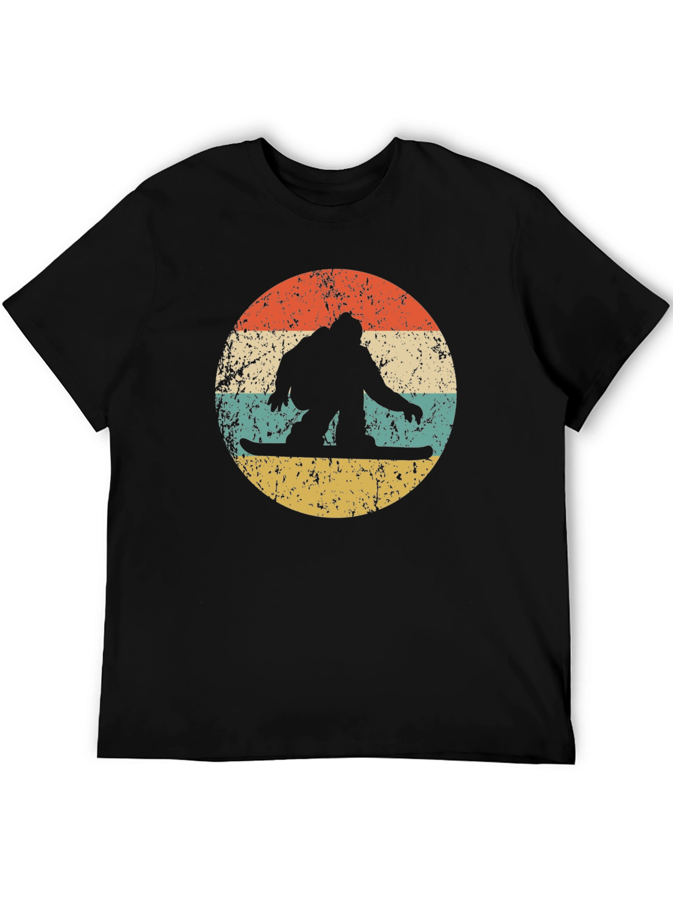 Retro Snowboarder Graphic T-Shirt