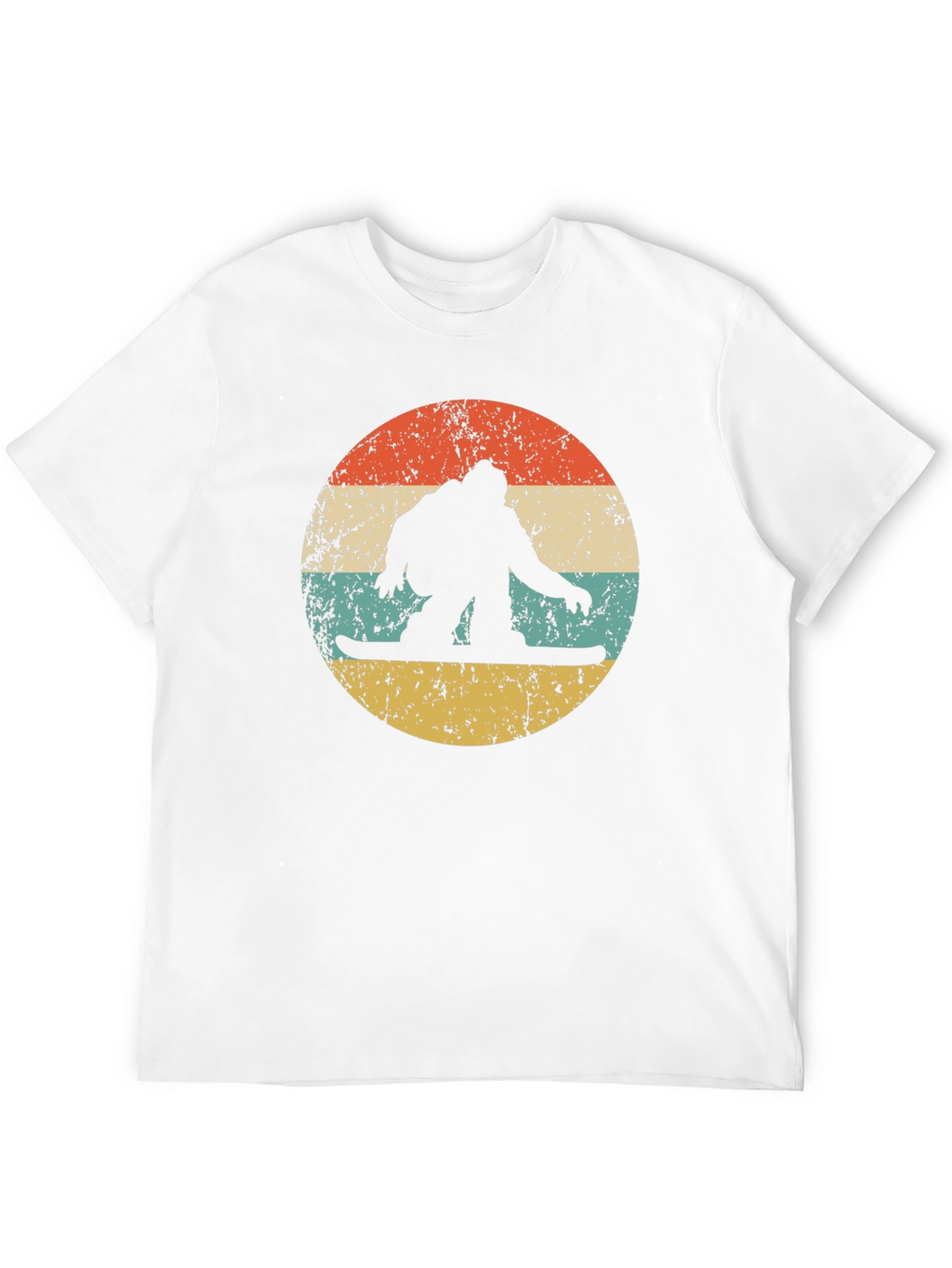 Retro Snowboarder Graphic T-Shirt