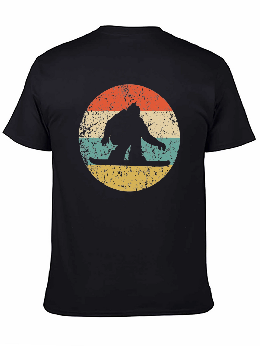 Retro Snowboarder Graphic T-Shirt
