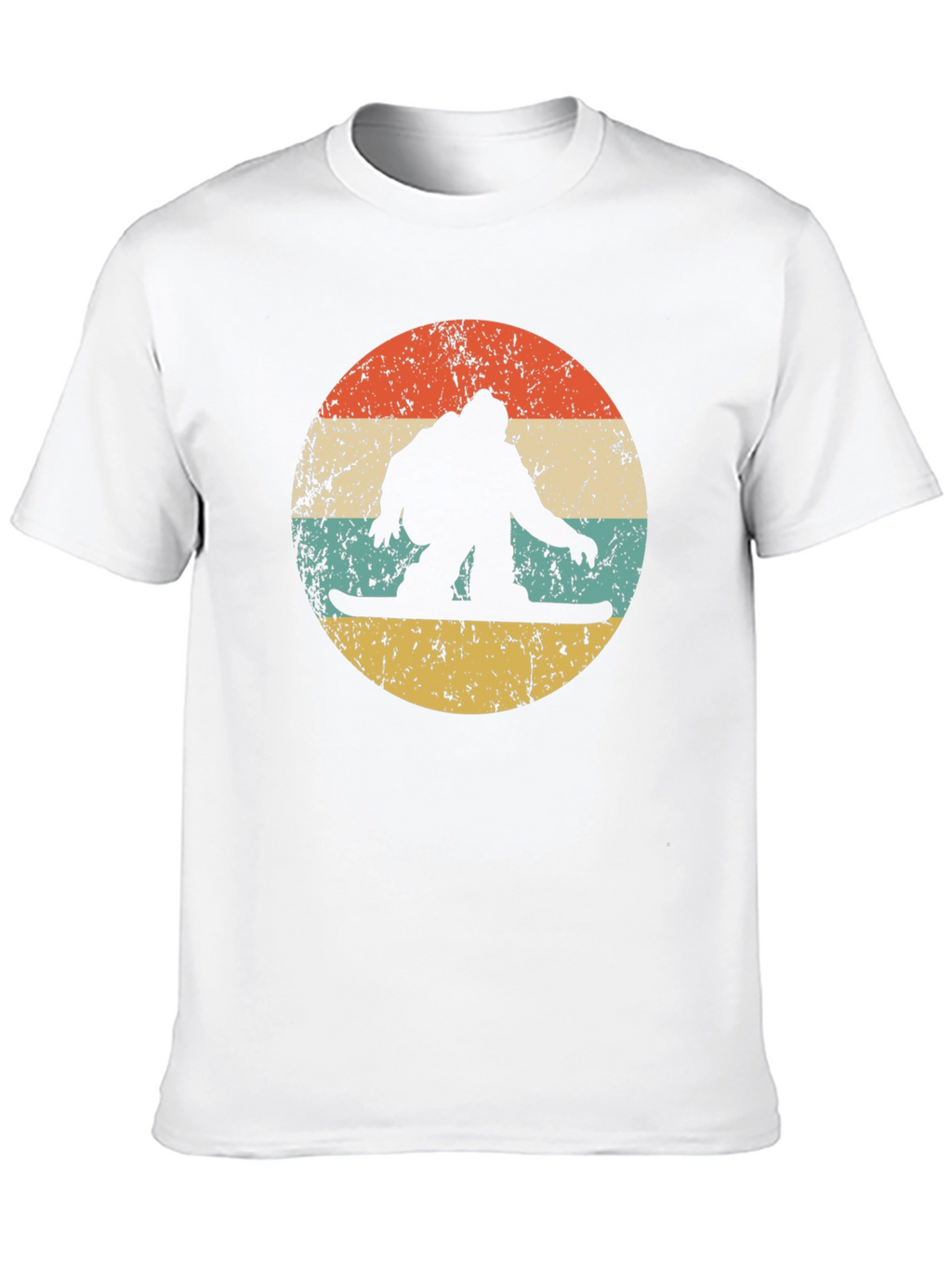 Retro Snowboarder Graphic T-Shirt