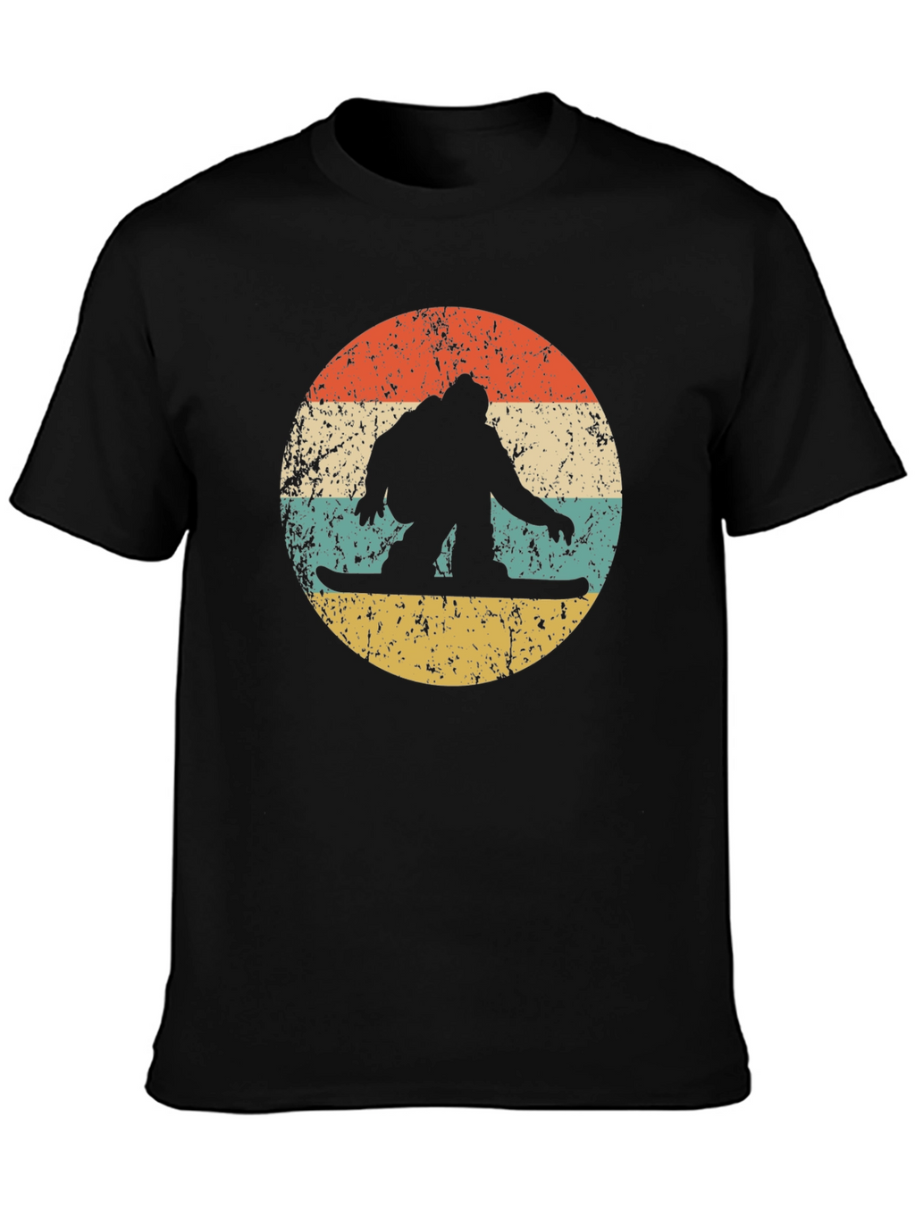 Retro Snowboarder Graphic T-Shirt