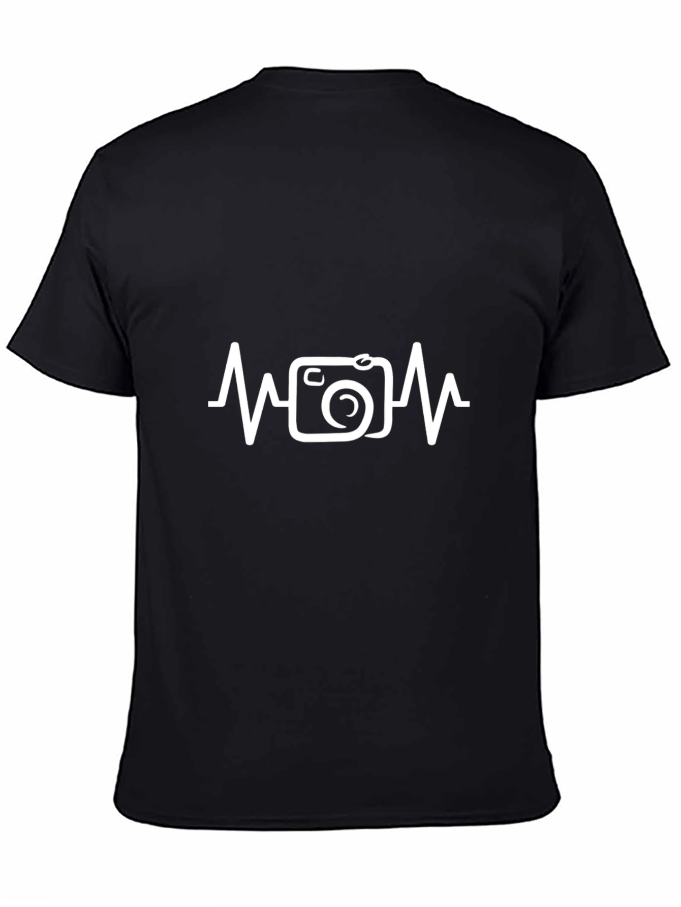 Camera Heartbeat Graphic Tee - Photographers Must-Have!