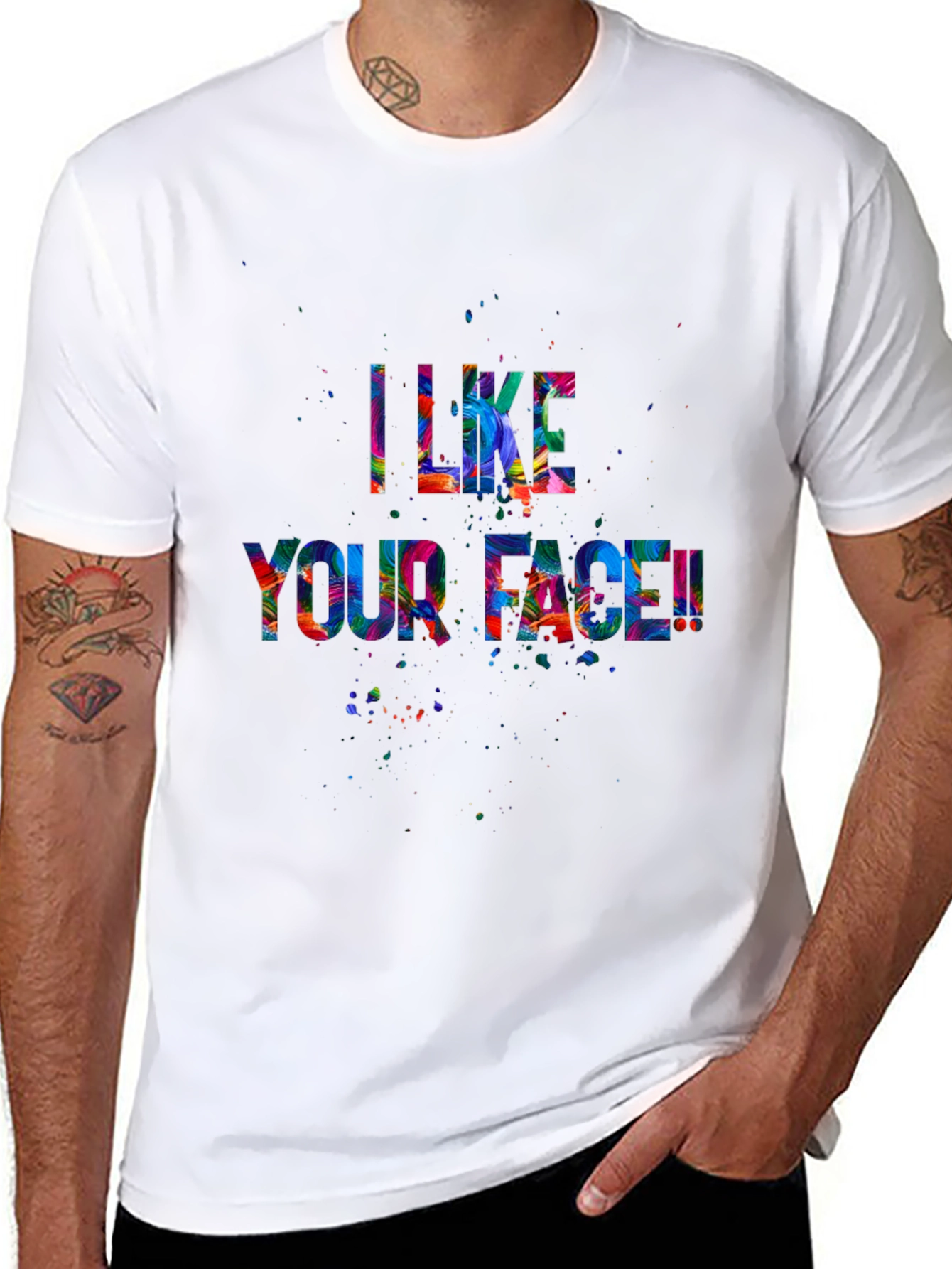 I Like Your Face! Graphic Tee