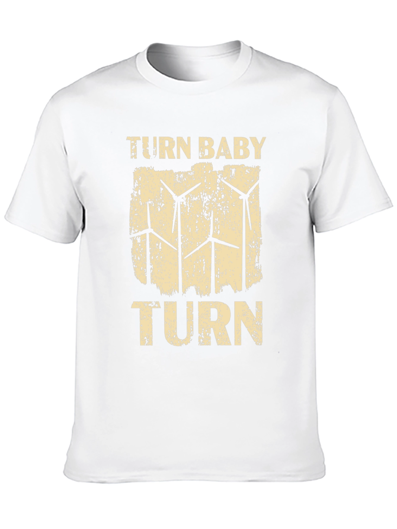Turn Baby Turn Wind Turbine Graphic Tee