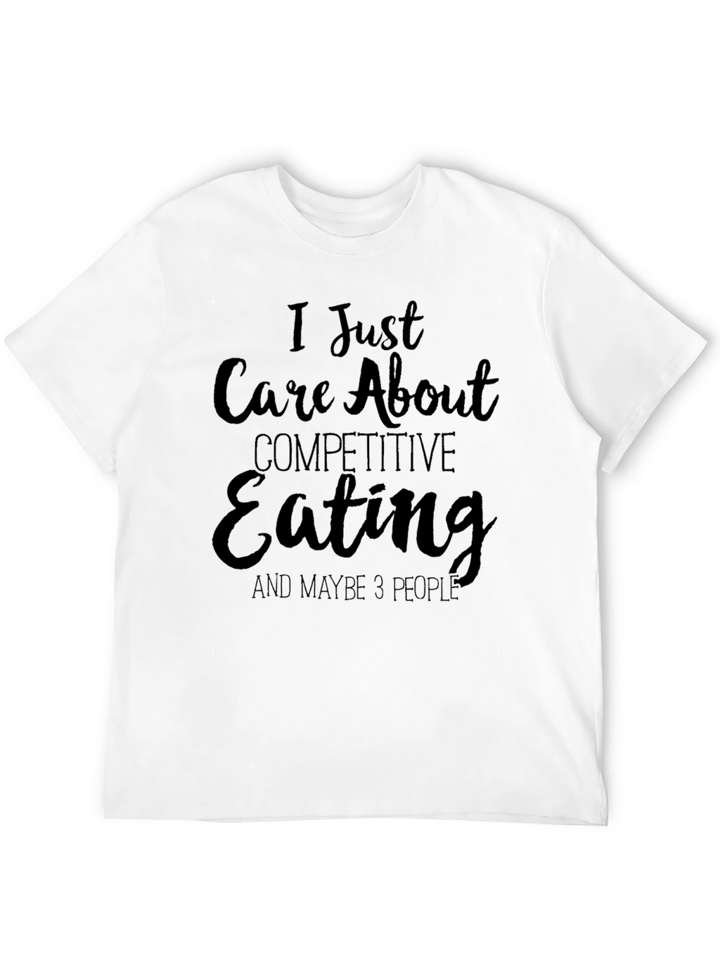 Competitive Eating T-Shirt - Funny Graphic Tee