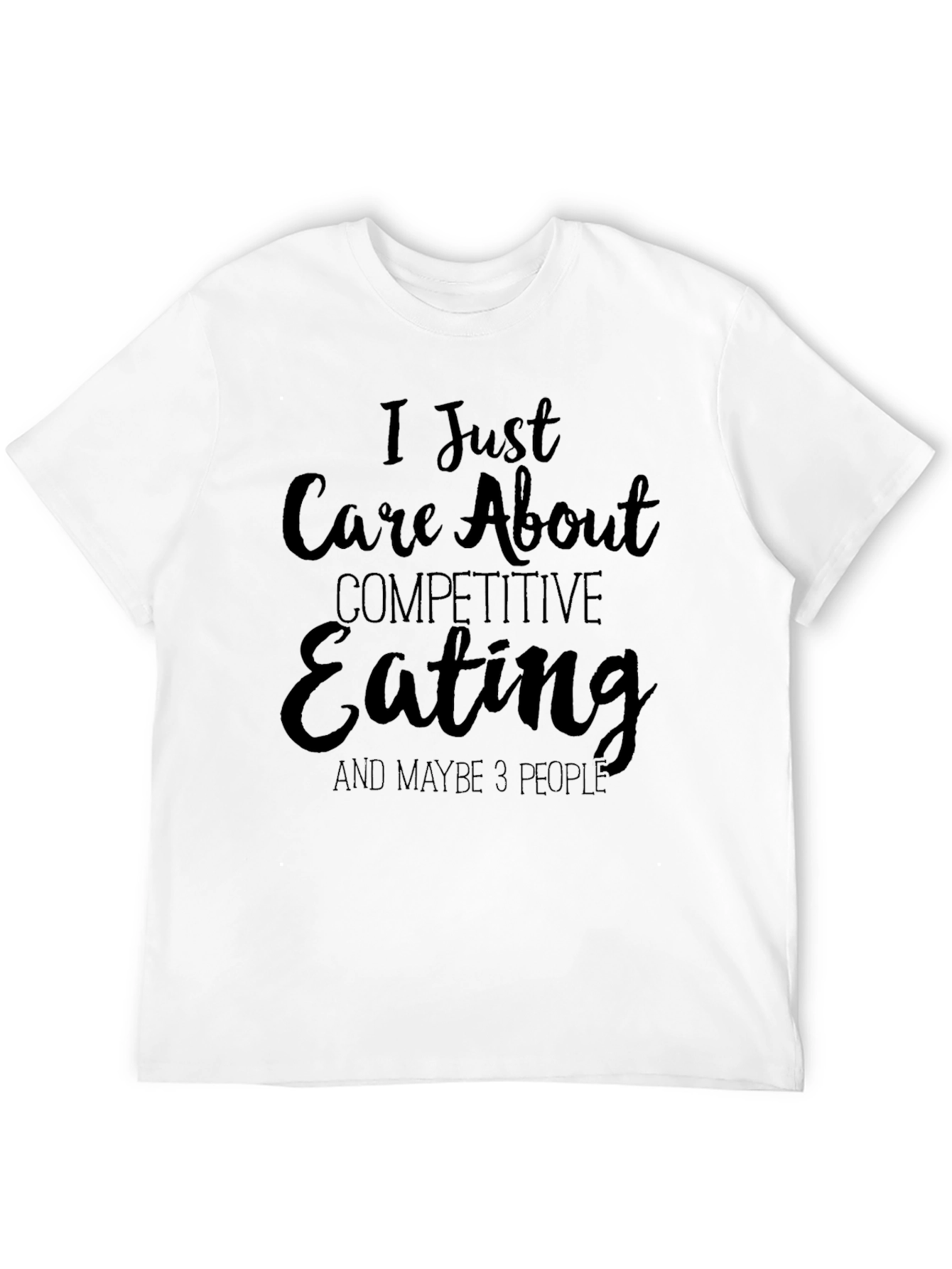 Competitive Eating T-Shirt - Funny Graphic Tee