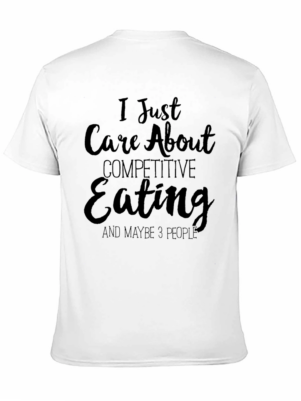 Competitive Eating T-Shirt - Funny Graphic Tee