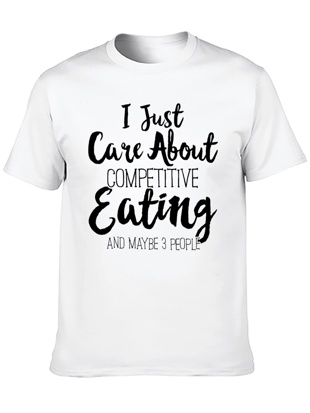 Competitive Eating T-Shirt - Funny Graphic Tee