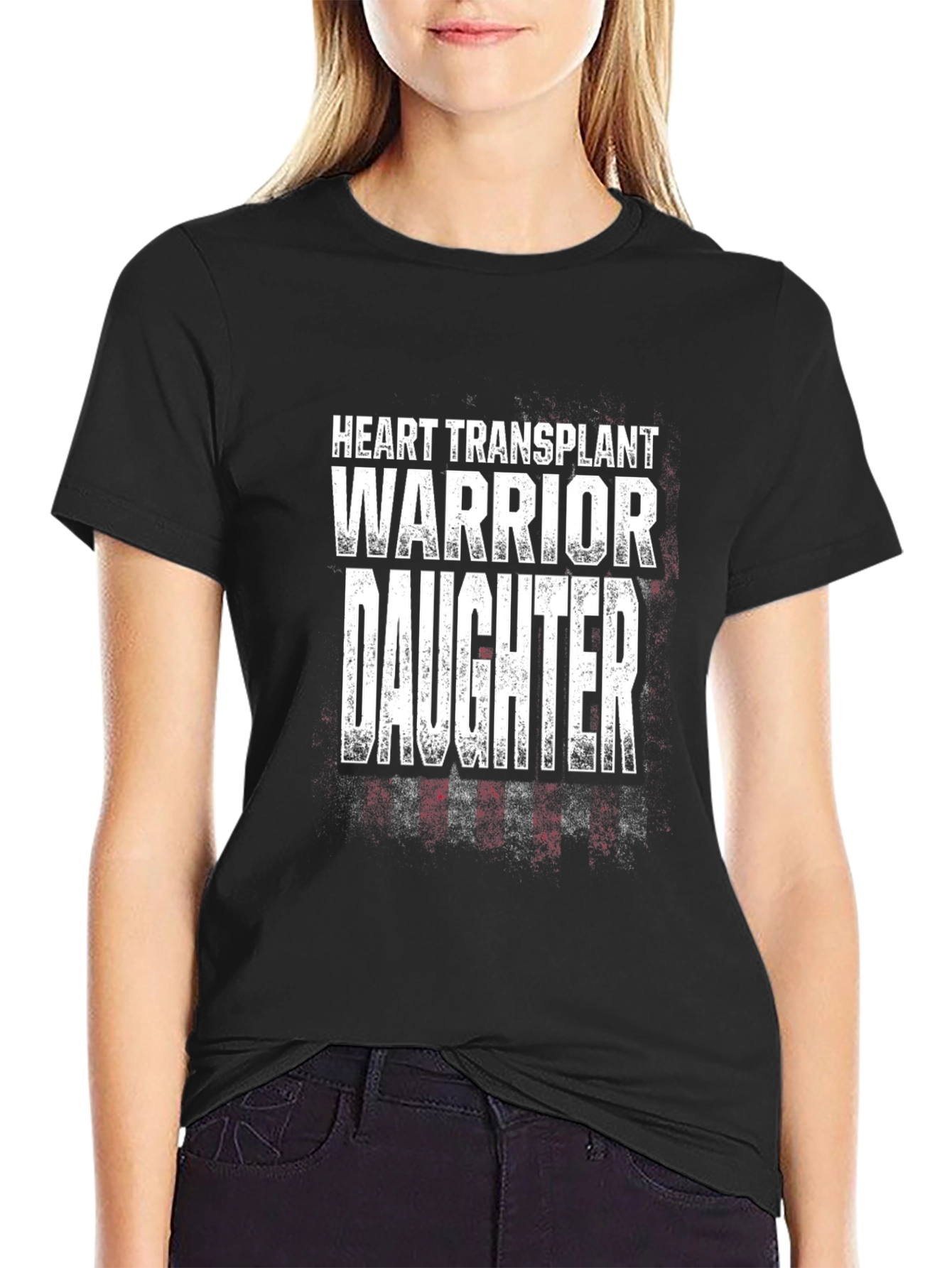 Heart Transplant Warrior Daughter T-Shirt