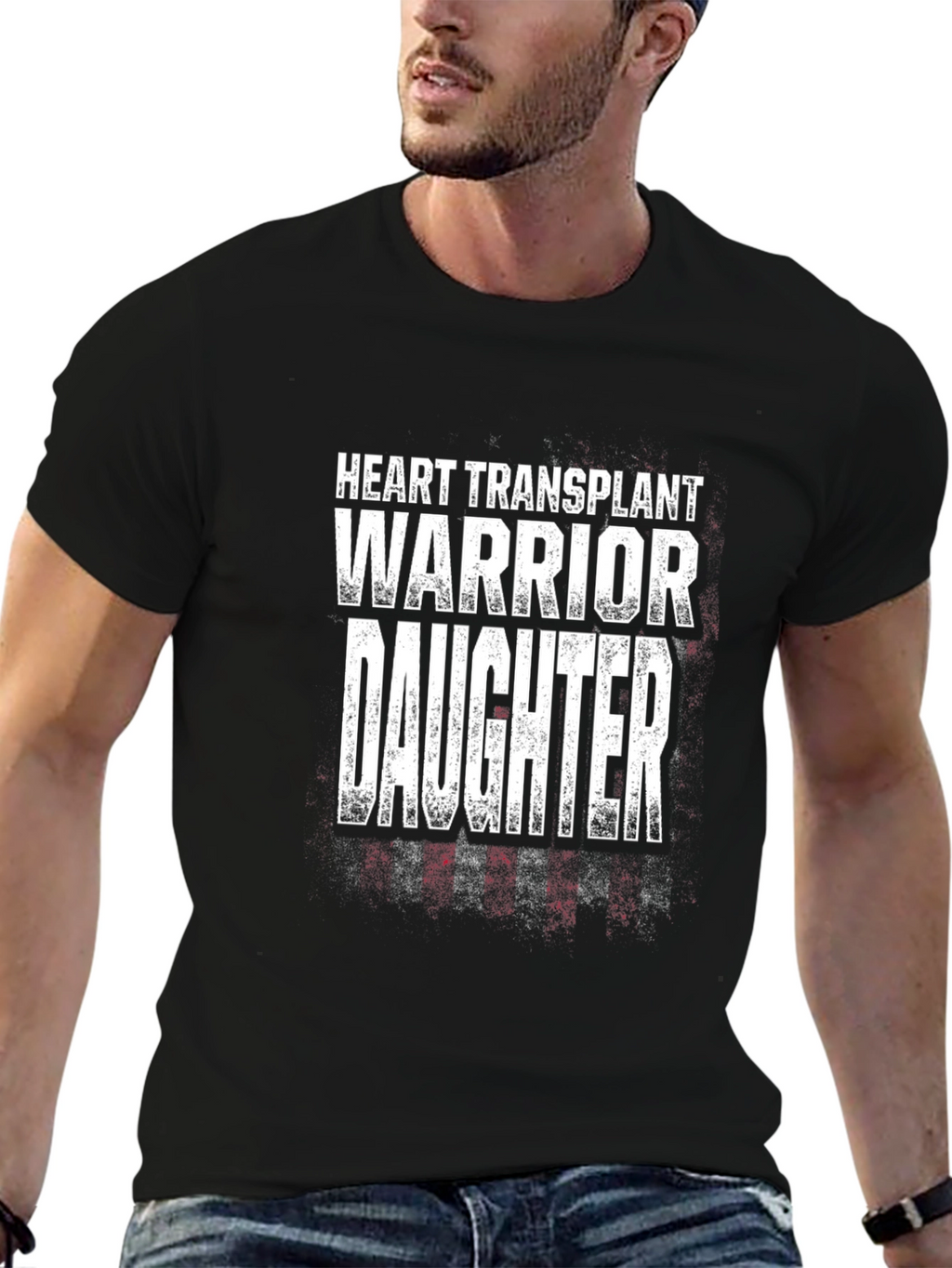 Heart Transplant Warrior Daughter T-Shirt