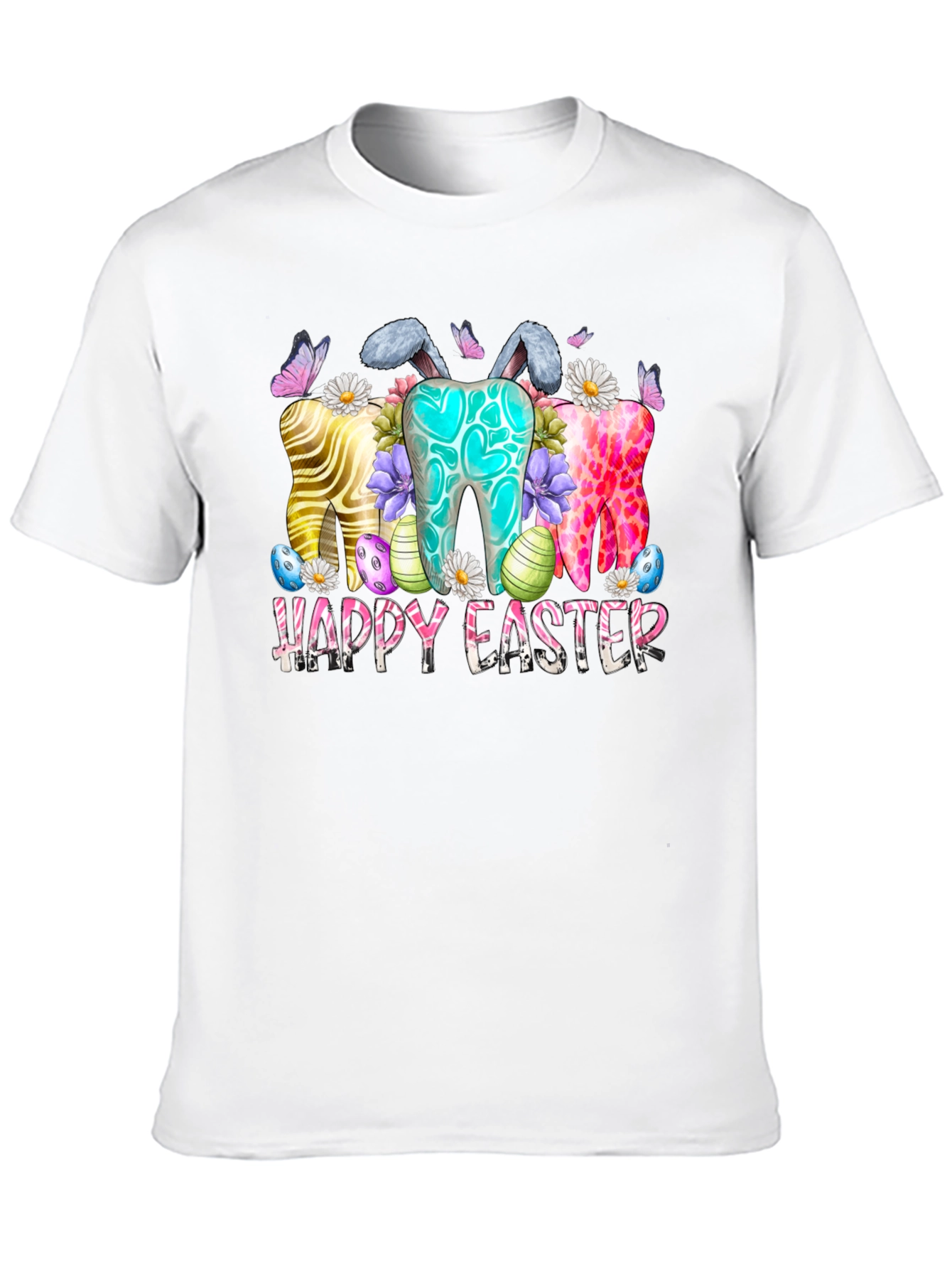 Happy Easter Teeth Bunny Shirt