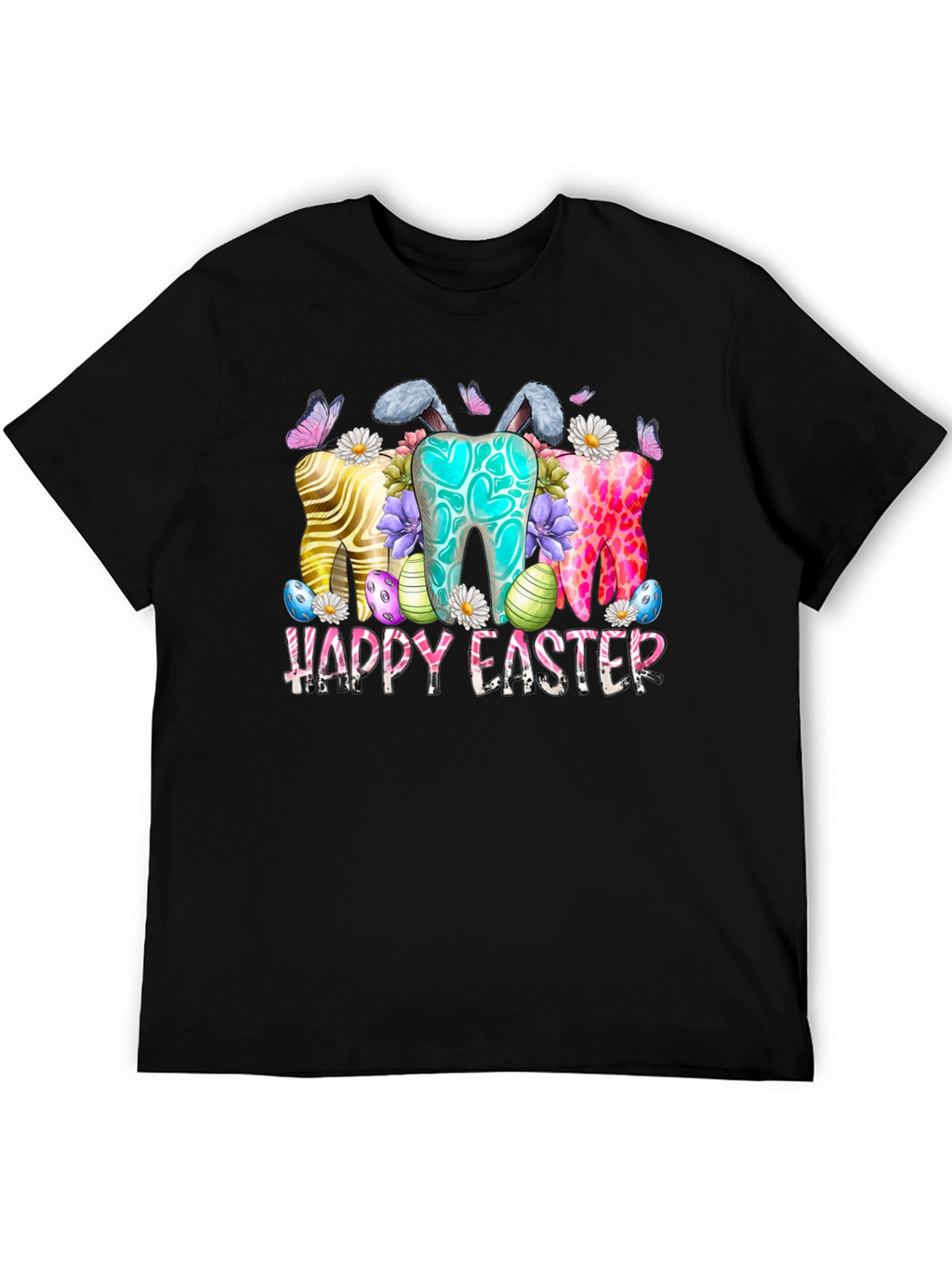 Happy Easter Teeth Bunny Shirt