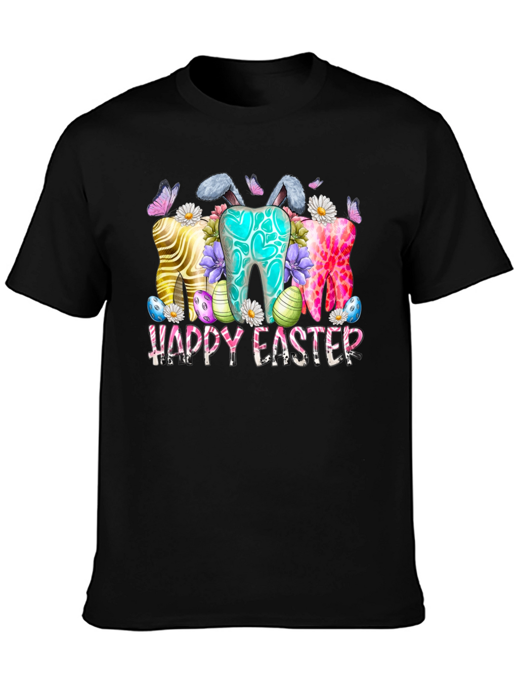 Happy Easter Teeth Bunny Shirt