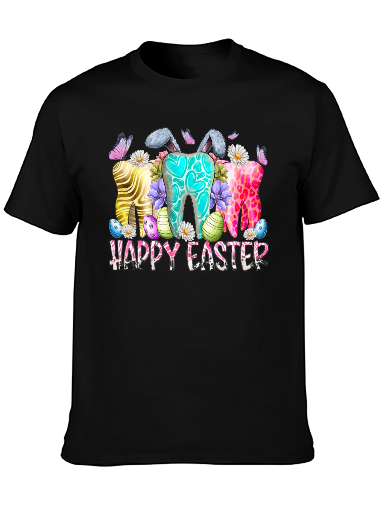 Happy Easter Teeth Bunny Shirt