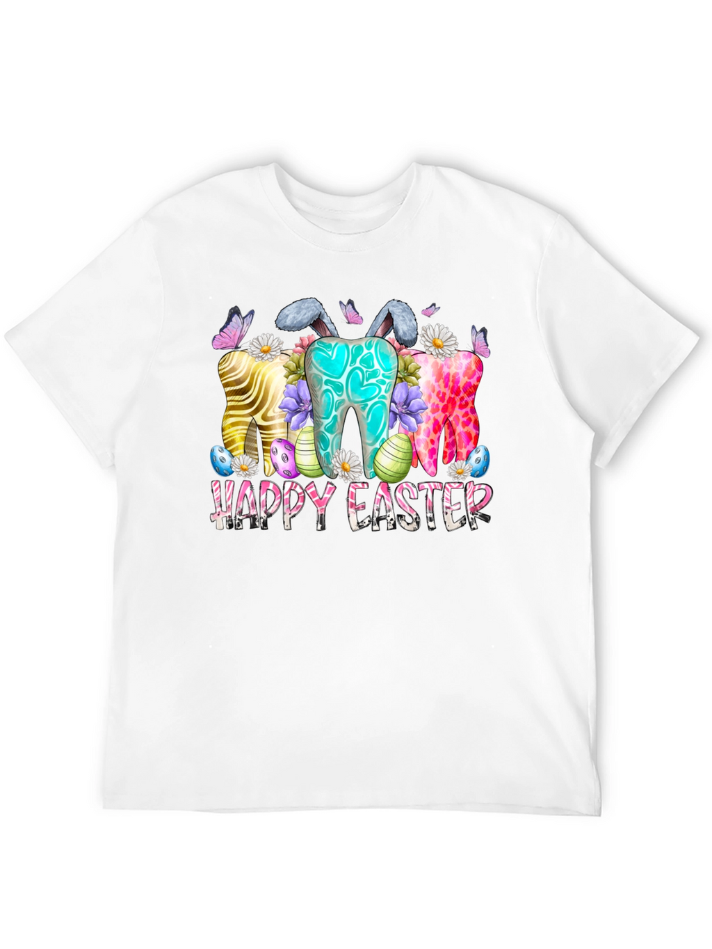 Happy Easter Teeth Bunny Shirt