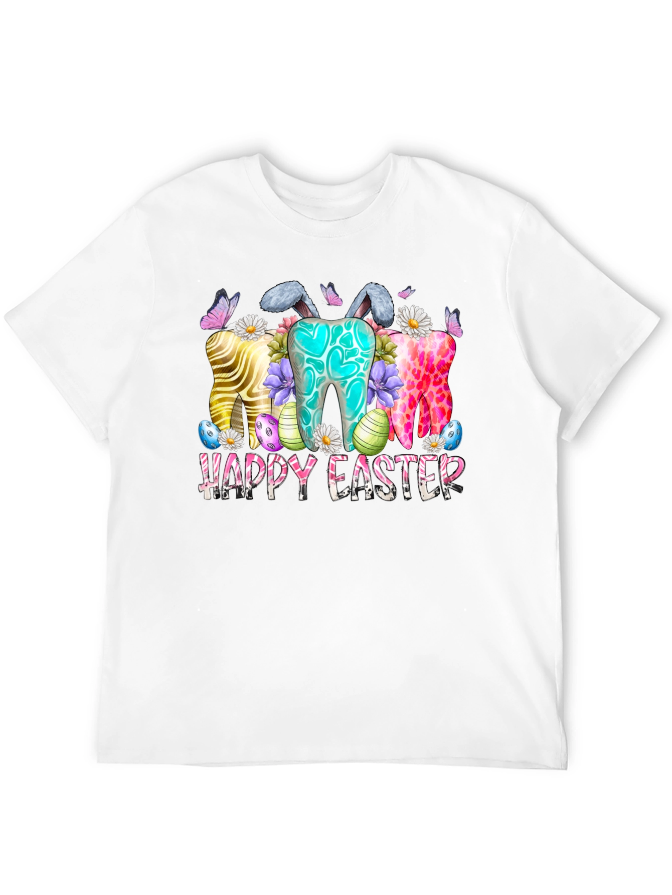 Happy Easter Teeth Bunny Shirt