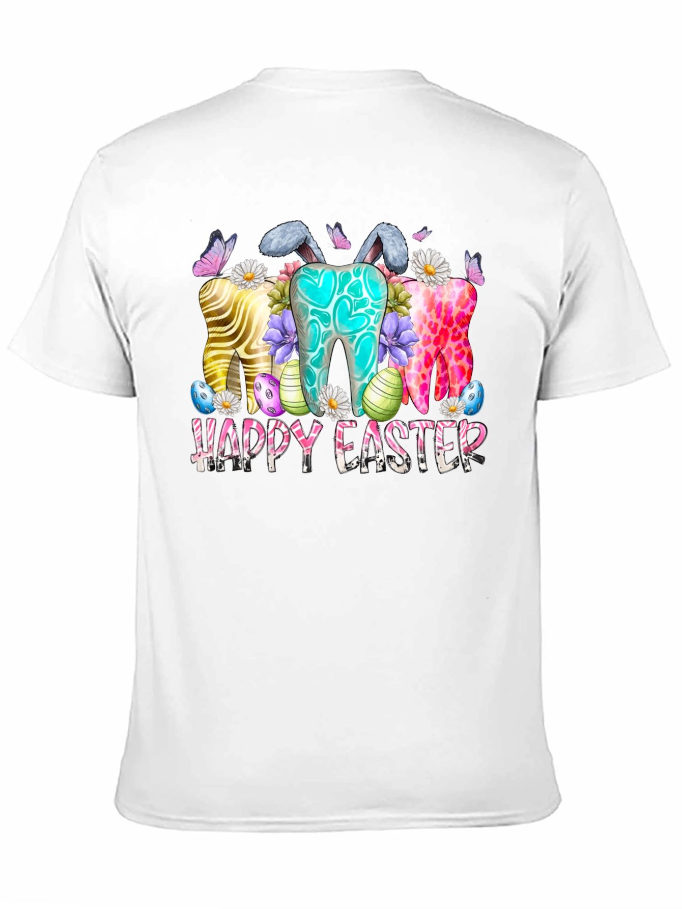 Happy Easter Teeth Bunny Shirt