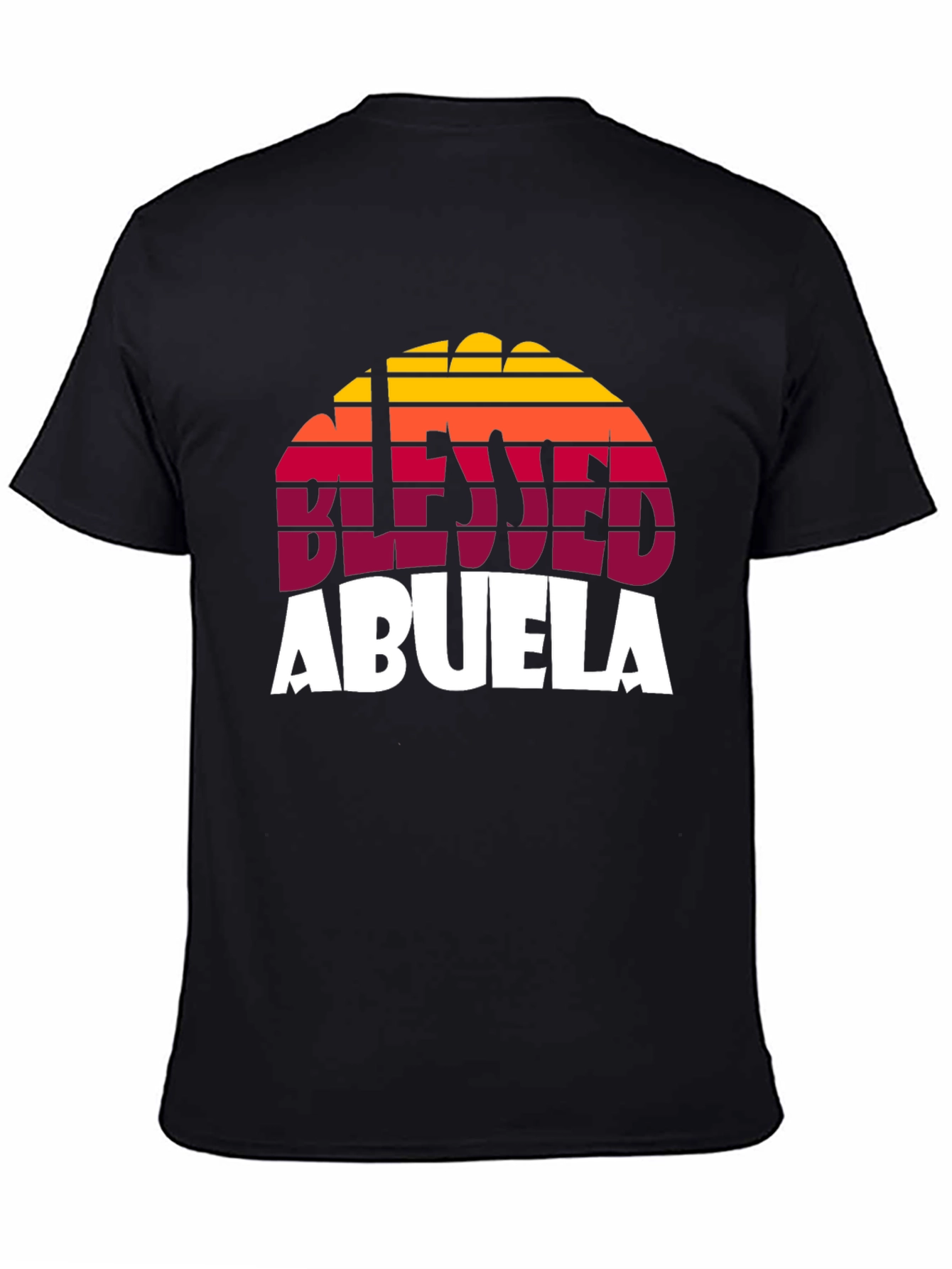 Blessed Abuela Retro Graphic T-Shirt