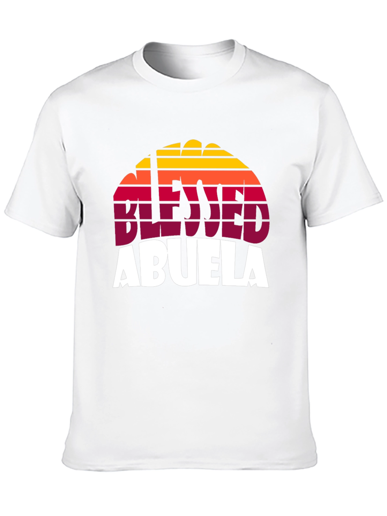 Blessed Abuela Retro Graphic T-Shirt